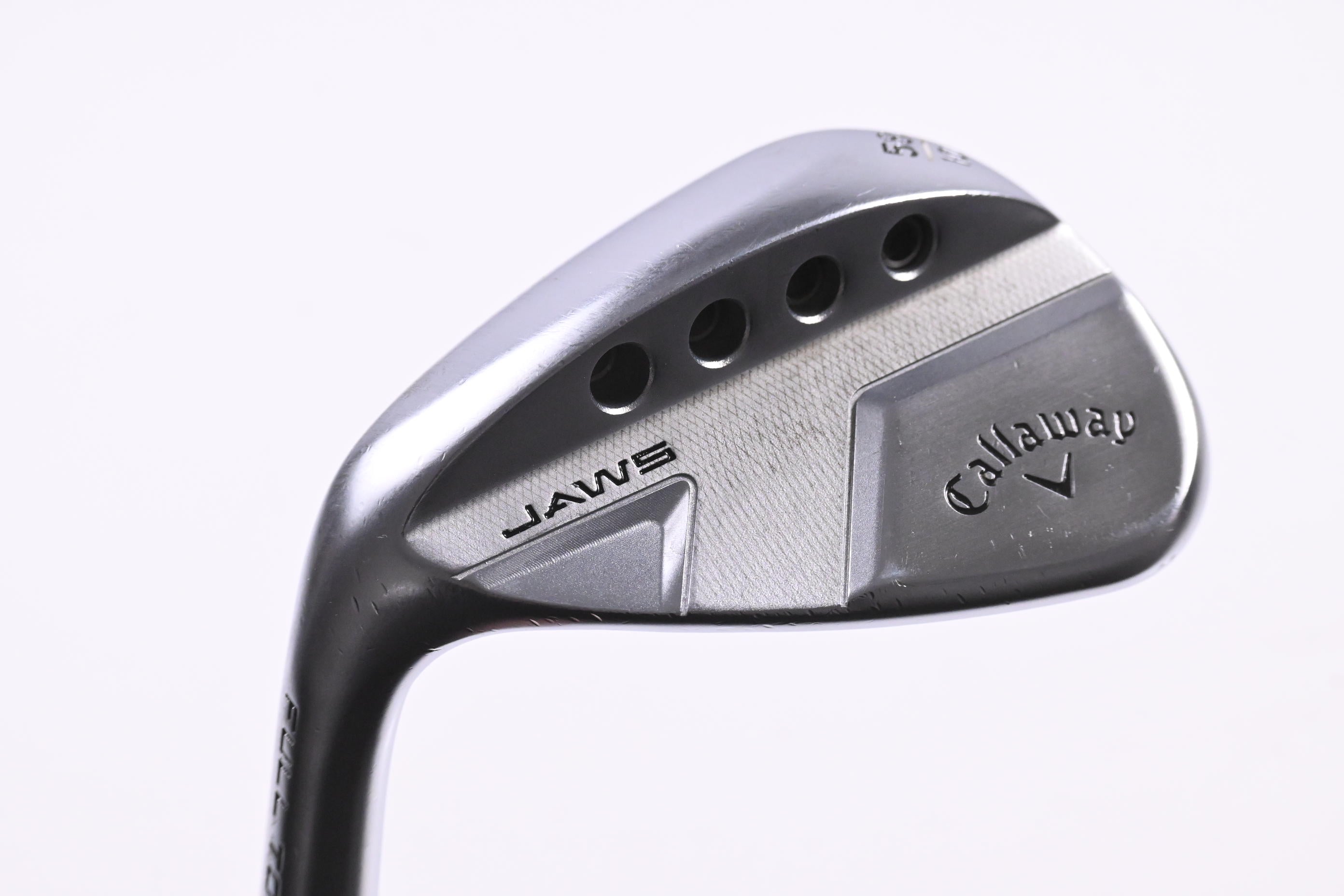 Left Hand Callaway Jaws Full Toe Lob Wedge / 58 Degree / Wedge Flex Dynamic Gold