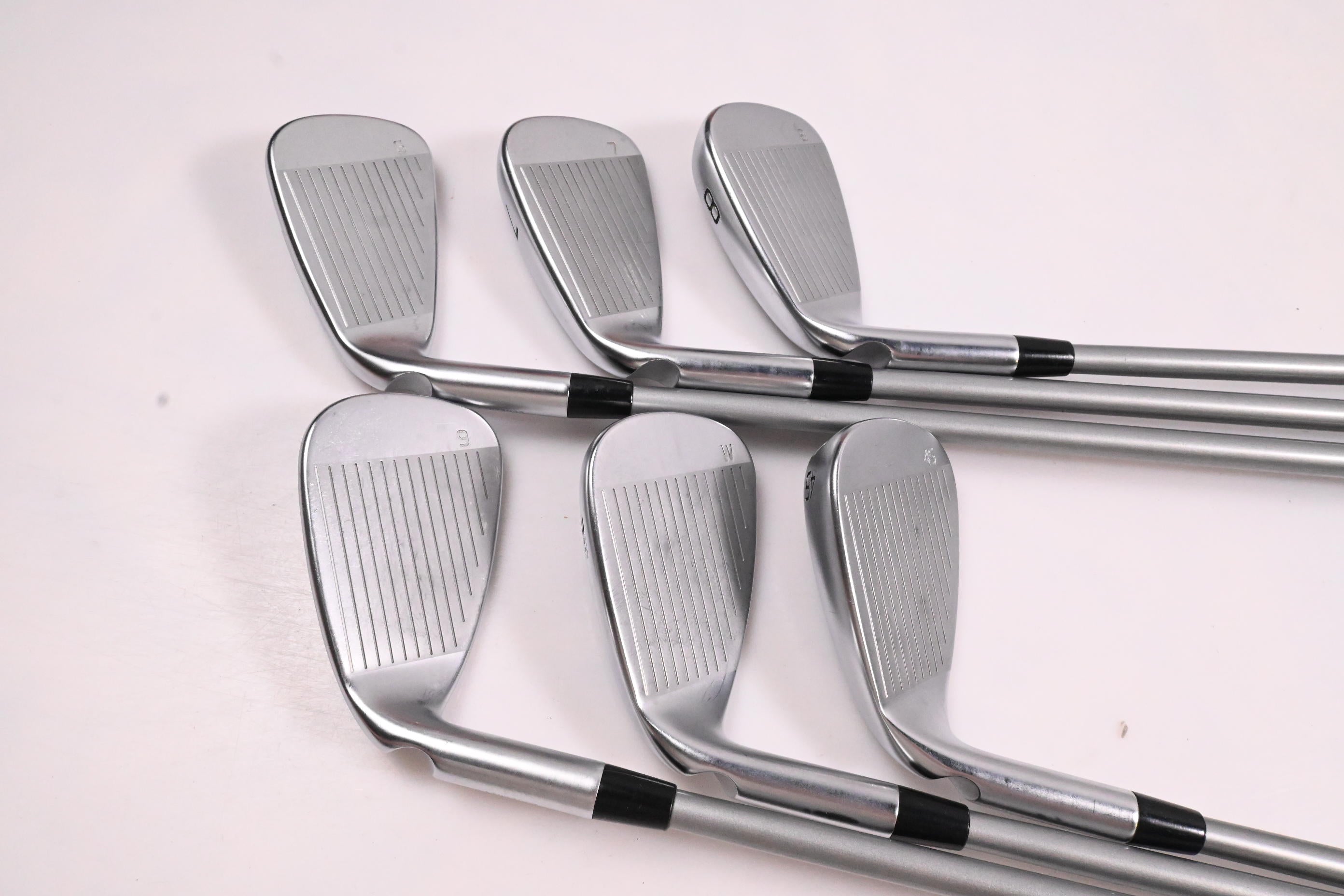 Ping G430 Irons / 6-PW+45 / Black Dot / Senior Flex Ping Alta Quick 45 Shafts