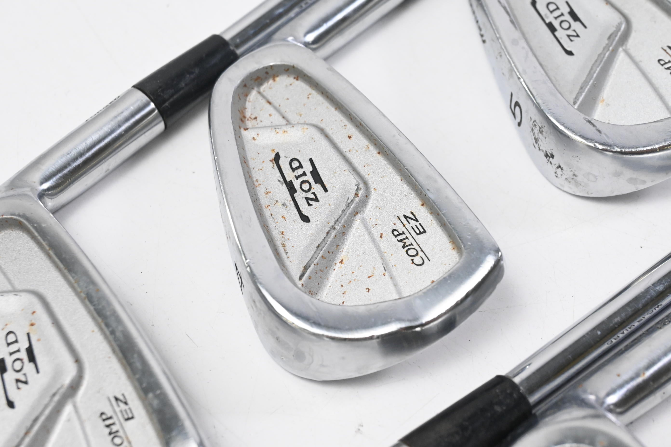 Mizuno T-Zoid Comp EZ Irons / 3-PW / Stiff Flex Dynalite Gold S300 Shafts