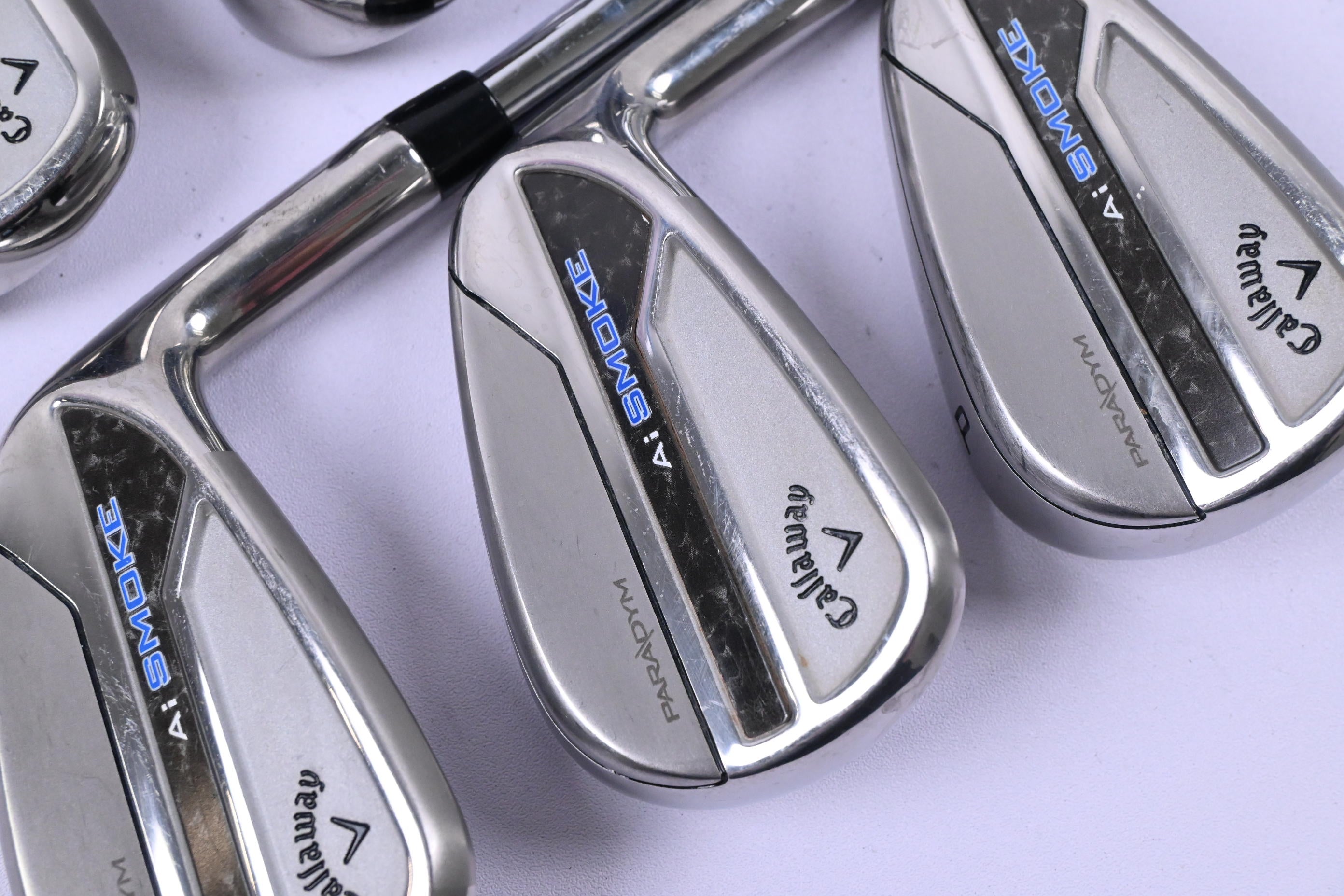 Callaway Paradym Ai Smoke Irons / 5-PW / Regular Flex Elevate MPH 95 Shafts