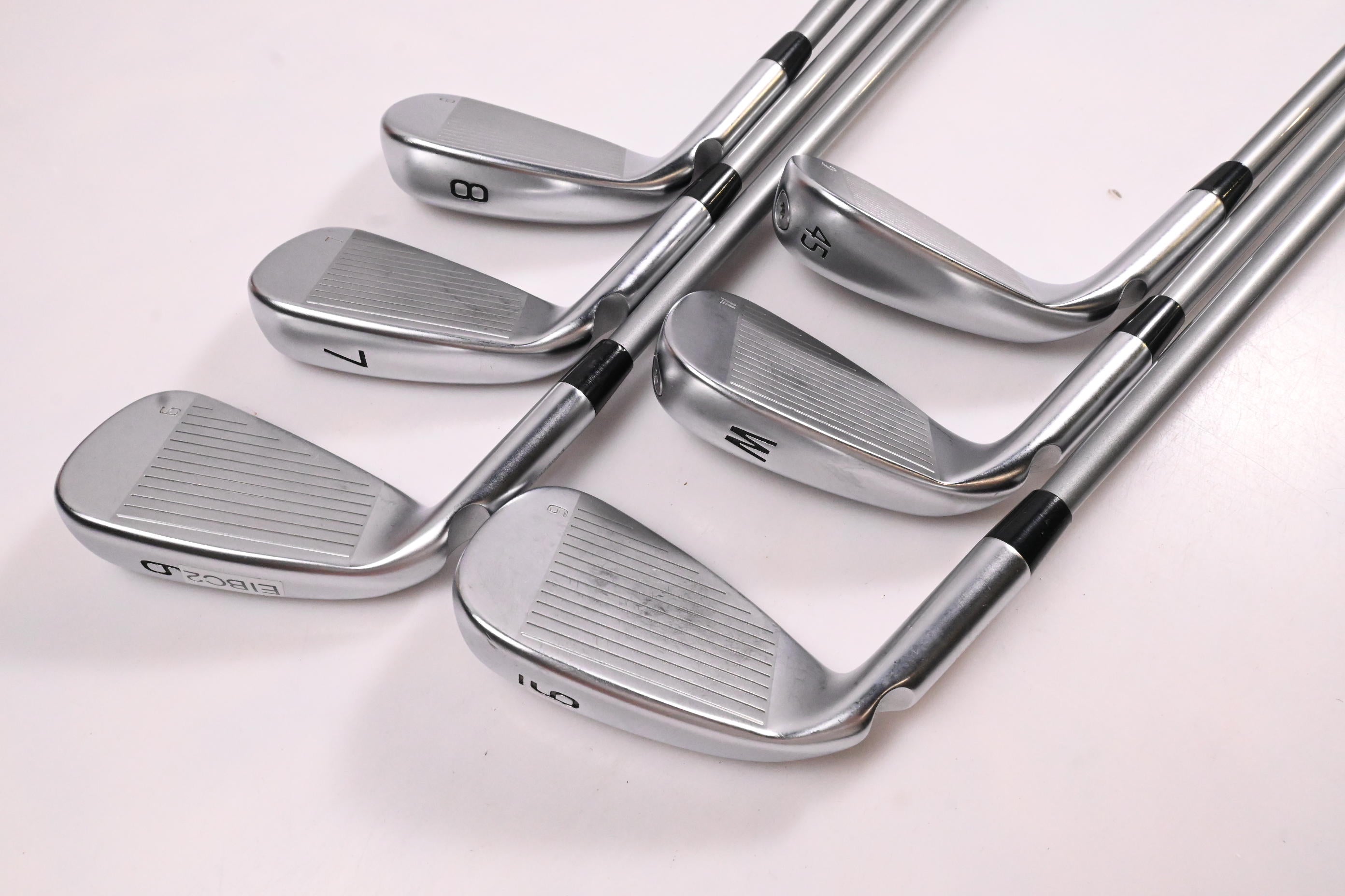 Ping G430 Irons / 6-PW+45 / Black Dot / Senior Flex Ping Alta Quick 45 Shafts