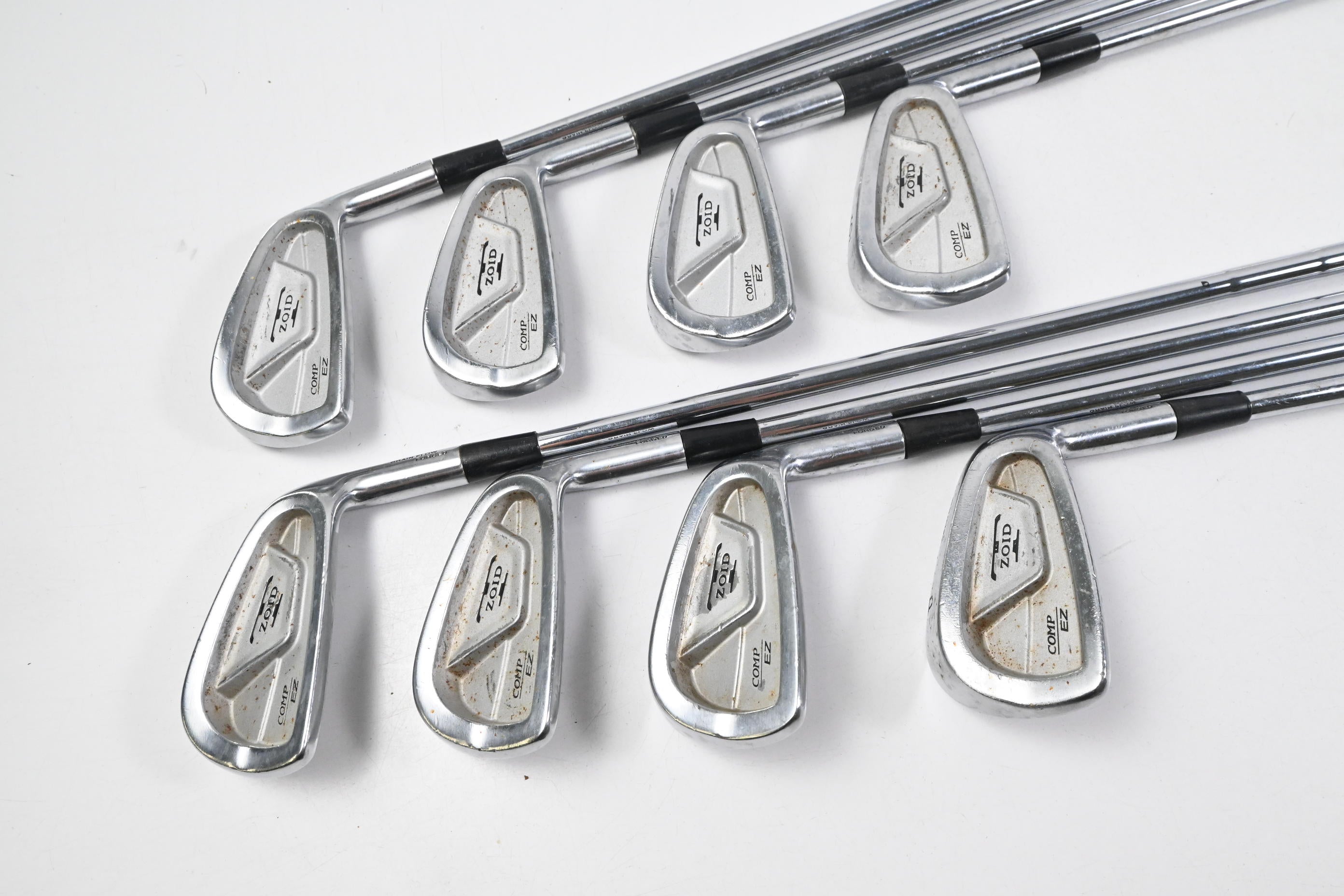 Mizuno T-Zoid Comp EZ Irons / 3-PW / Stiff Flex Dynalite Gold S300 Shafts