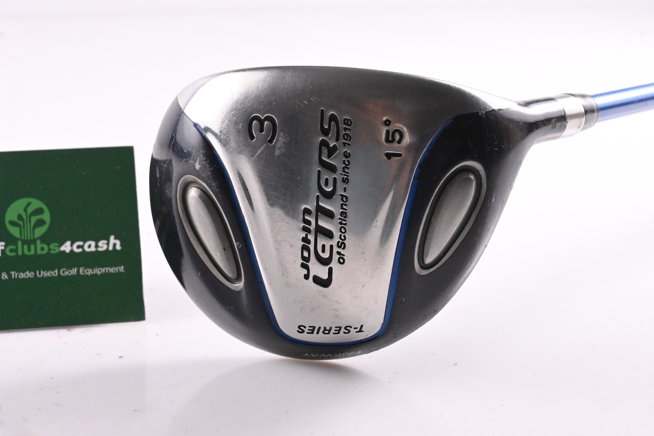 John Letters T-Series #3 Wood / 15 Degree / Stiff Flex Aldila Tour Gold 75 Shaft