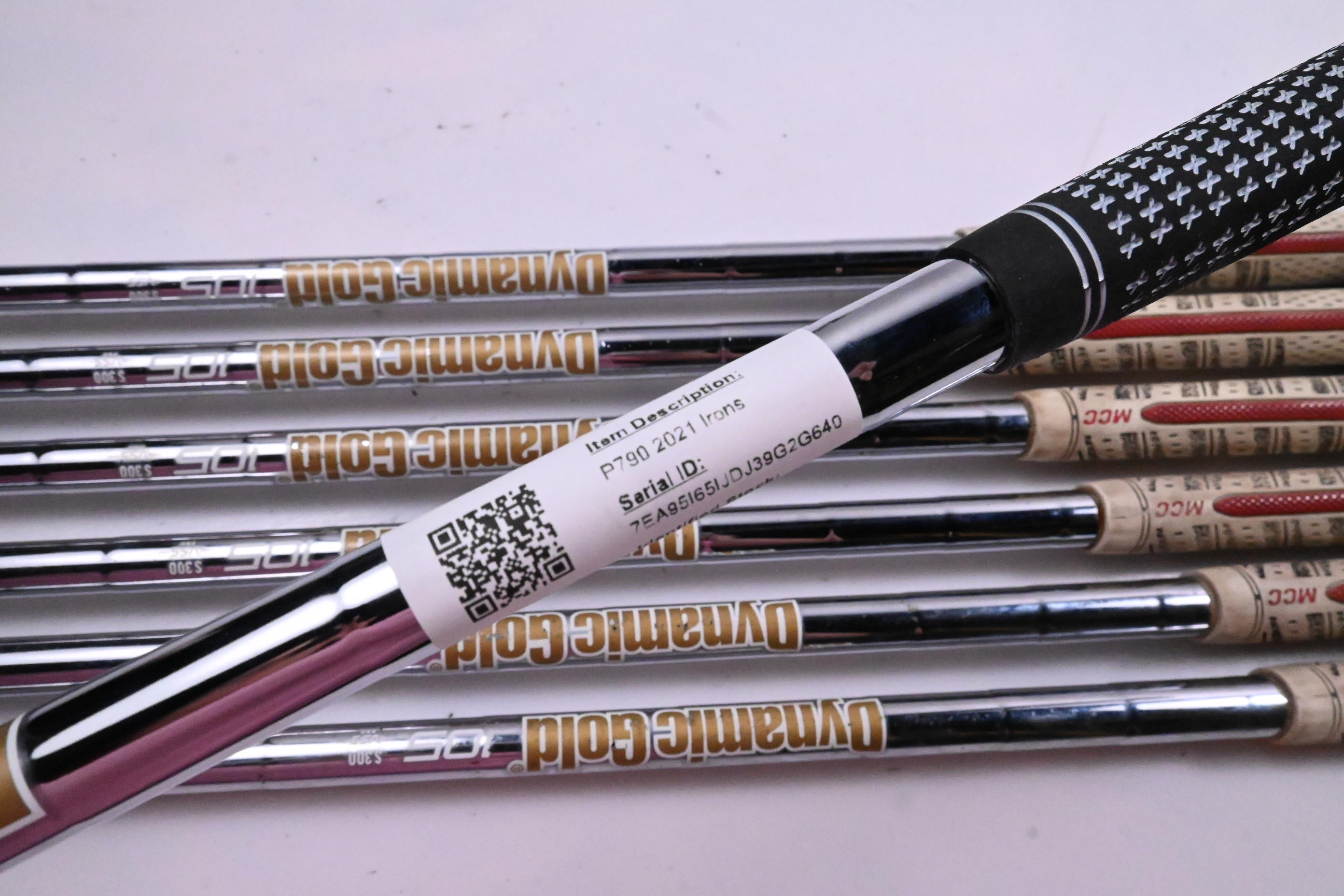 Taylormade P790 2021 Irons / 4-PW / Stiff Flex Dynamic Gold 105 S300 Shafts