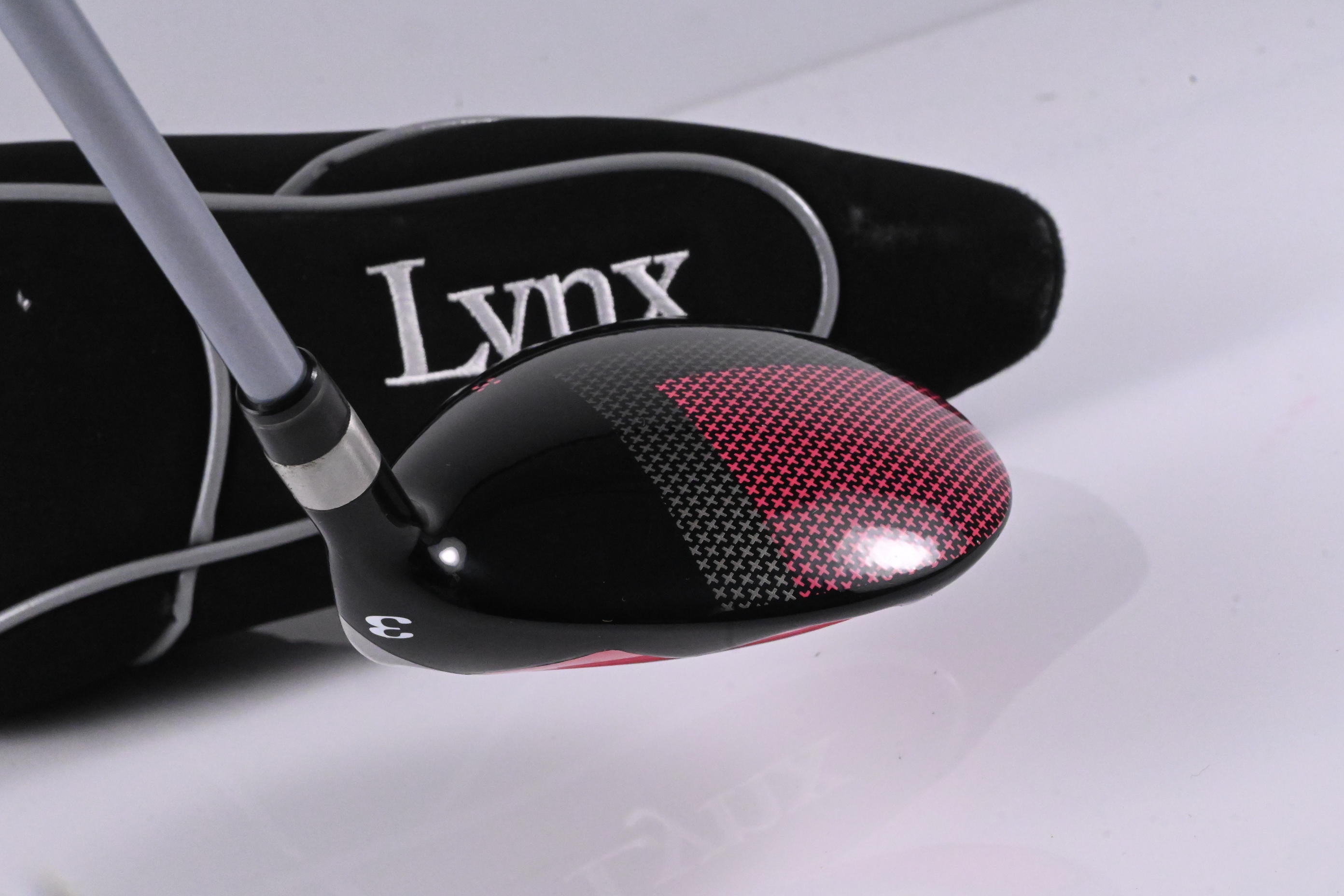 Ladies Lynx Crystal 2020 #3 Wood / 18 Degree / Ladies Flex Lynx XLR8-100 Shaft