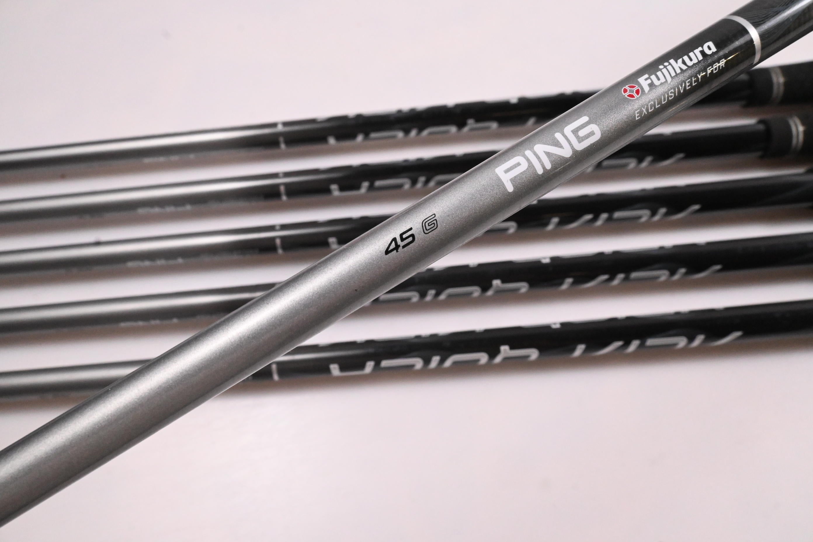 Ping G430 Irons / 6-PW+45 / Black Dot / Senior Flex Ping Alta Quick 45 Shafts