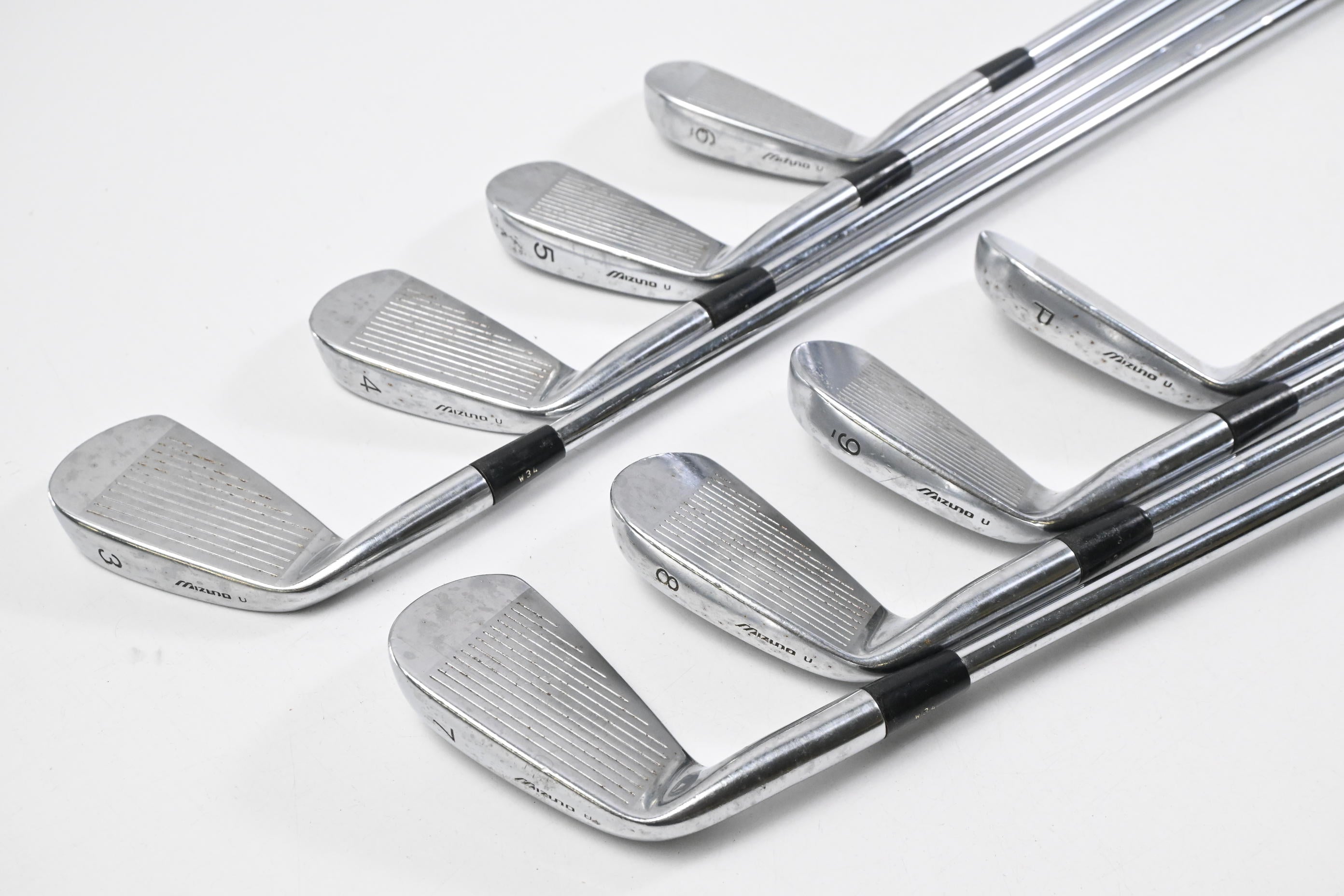 Mizuno T-Zoid Comp EZ Irons / 3-PW / Stiff Flex Dynalite Gold S300 Shafts