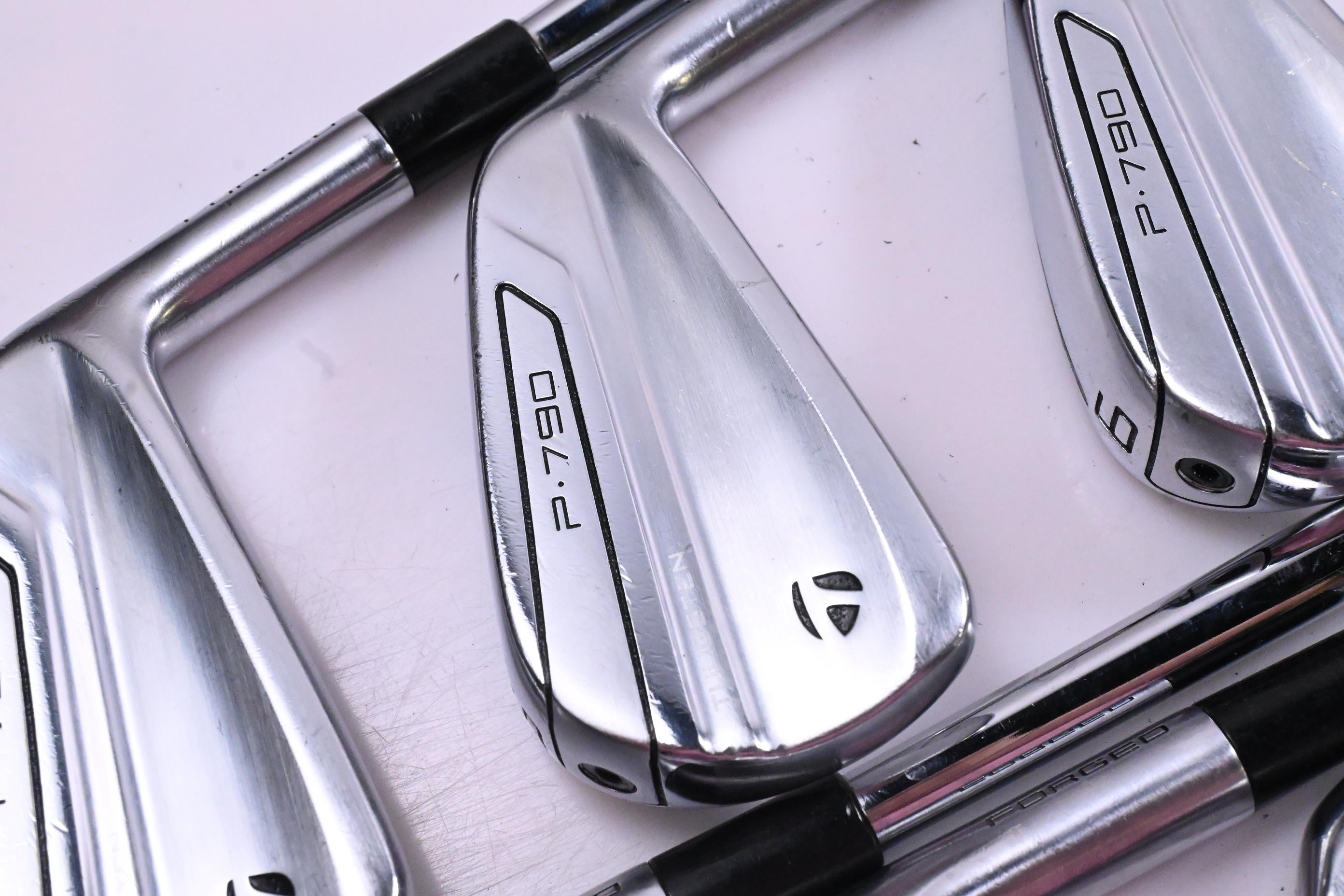 Taylormade P790 2019 Irons / 4-PW / Stiff Flex Dynamic Gold 105 S300 Shafts
