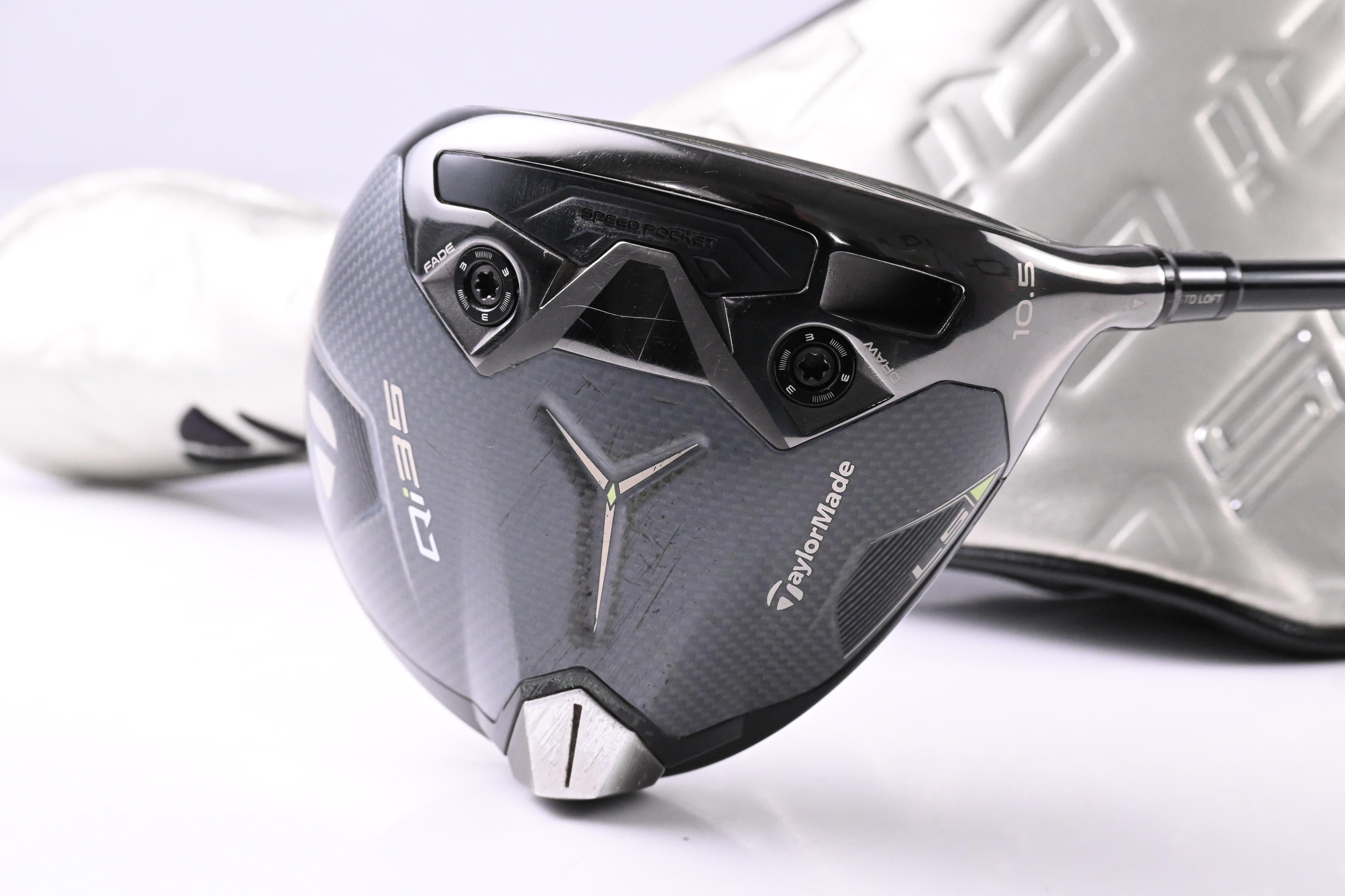 Taylormade Qi35 LS Driver / 10.5 Degree / Stiff Flex HZRDUS Smoke Blue RDX 60