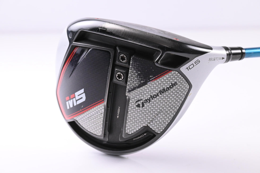 Taylormade M5 Driver / 10.5 Degree / Stiff Flex EvenFlow Blue 65 Shaft