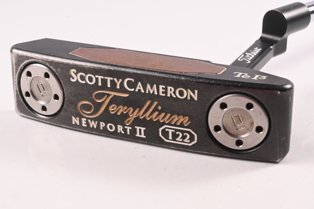 Scotty Cameron Teryllium T22 Newport II Putter / 34 Inch
