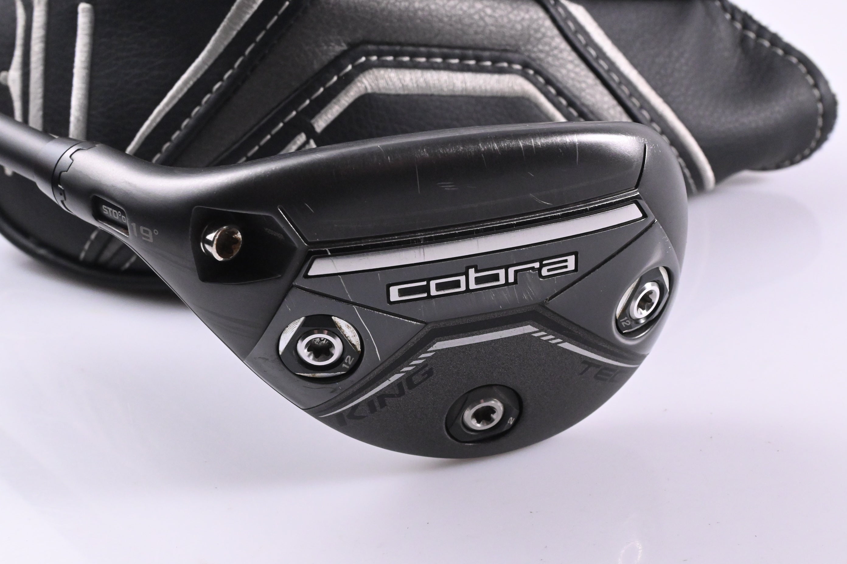 Left Hand Cobra King Tec 2023 #3 Hybrid / 19 Degree / Stiff Flex MMT 80 Shaft