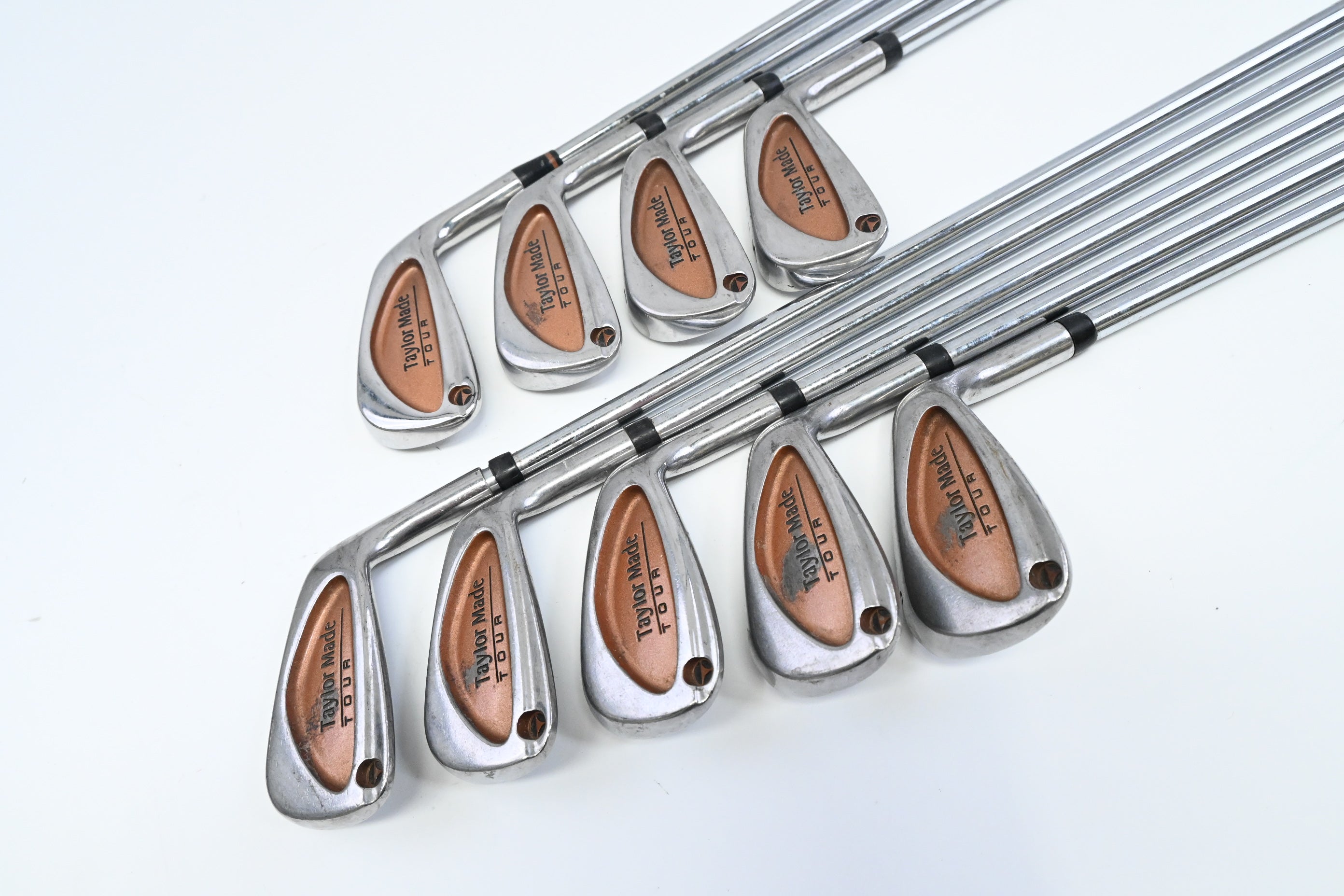 Taylormade Burner Tour Irons / 2-PW / Regular Flex Precision Rifle 80 Shafts