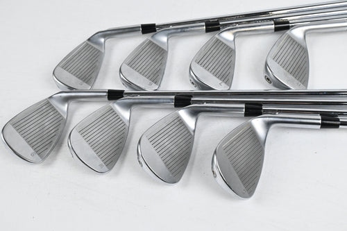 Left Hand Ping G425 Irons / 5-PW+GW+SW / Red Dot / Regular Flex Ping AWT 2.0