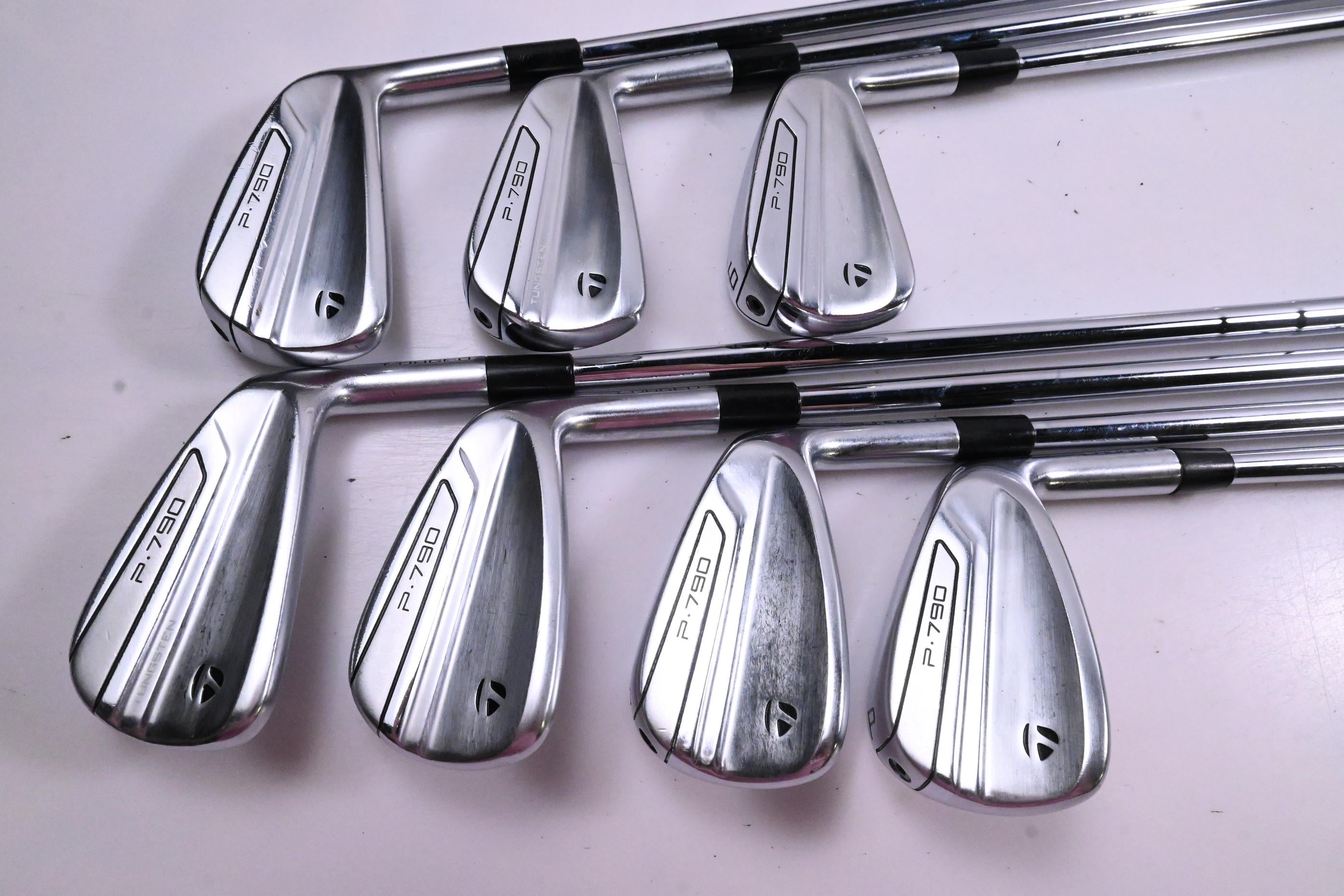 Taylormade P790 2019 Irons / 4-PW / Stiff Flex Dynamic Gold 105 S300 Shafts
