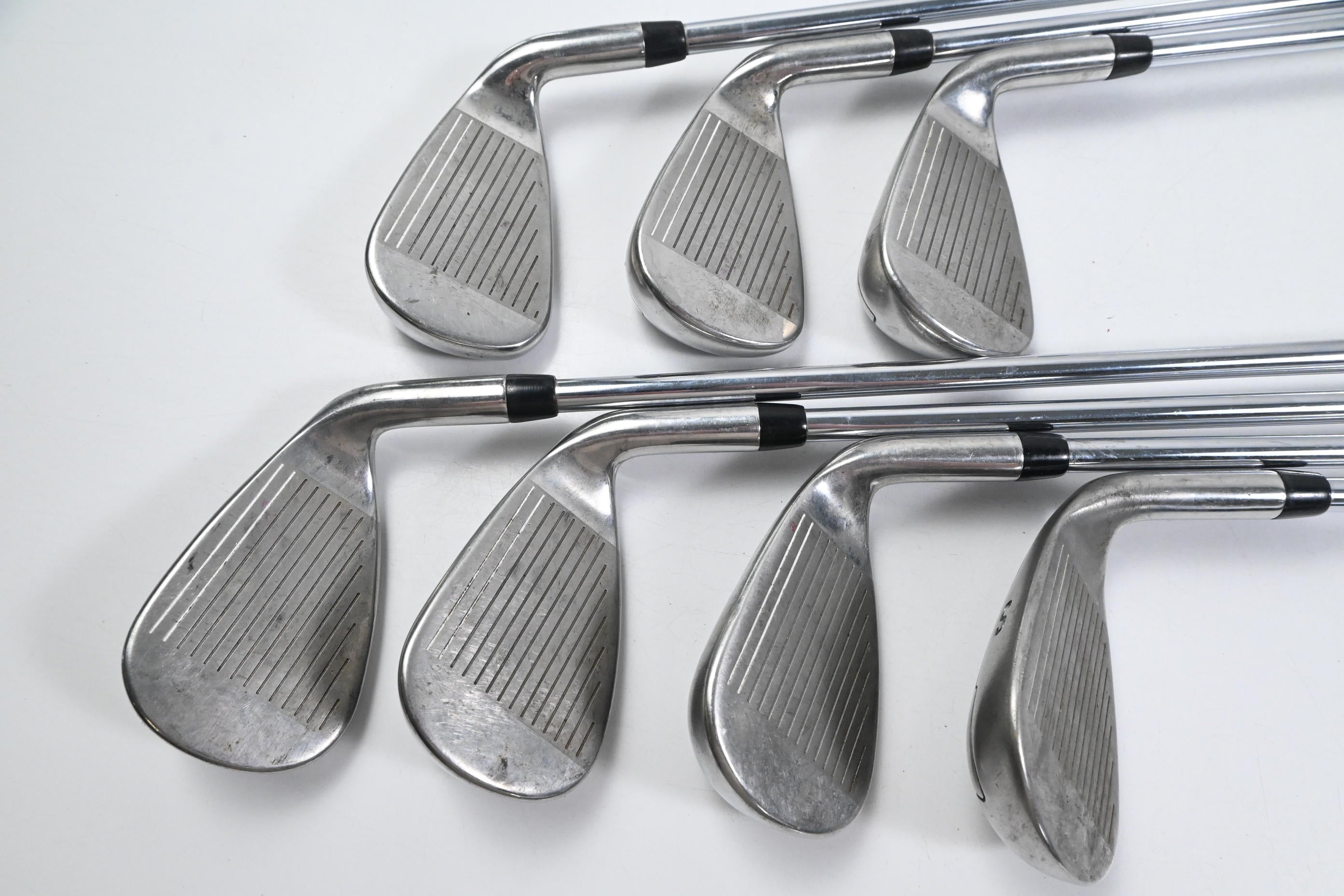 Left Hand Callaway Mavrik Max Irons / 5-PW+SW / Stiff Flex XP 95 S300 Shafts