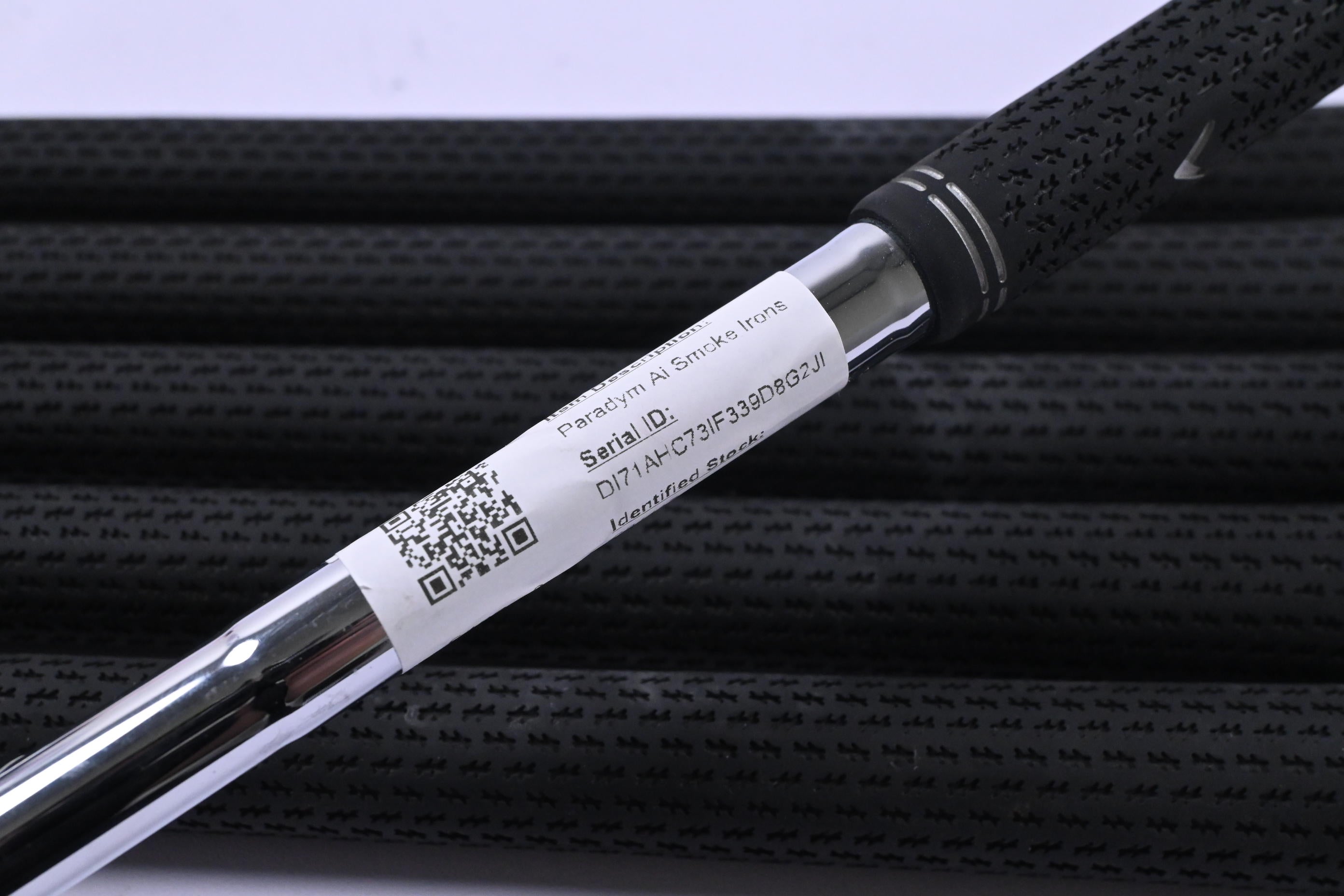Callaway Paradym Ai Smoke Irons / 5-PW / Regular Flex Elevate MPH 95 Shafts