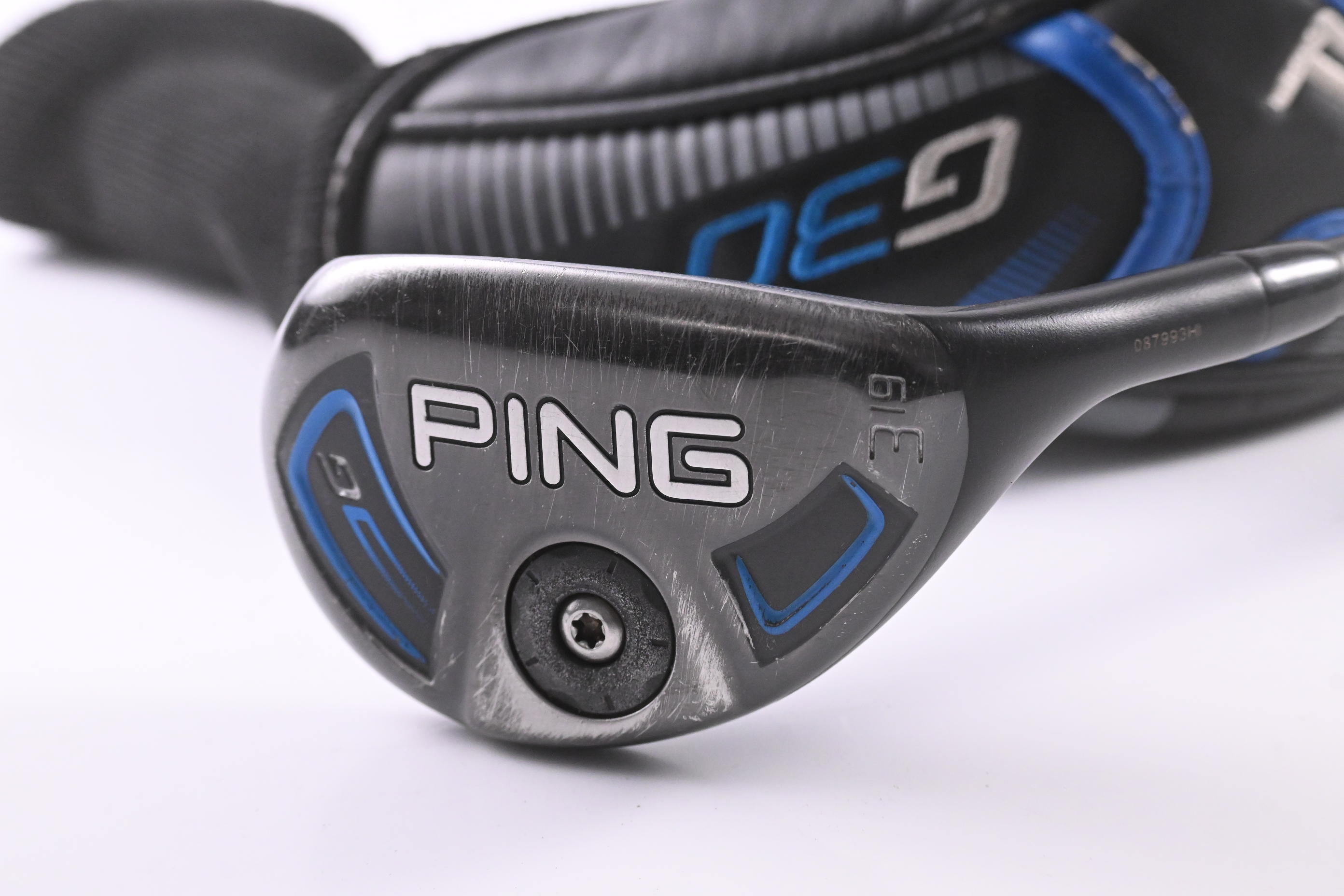 Ping G #3 Hybrid / 19 Degree / Stiff Flex Ping Alta Blue 70 Shaft