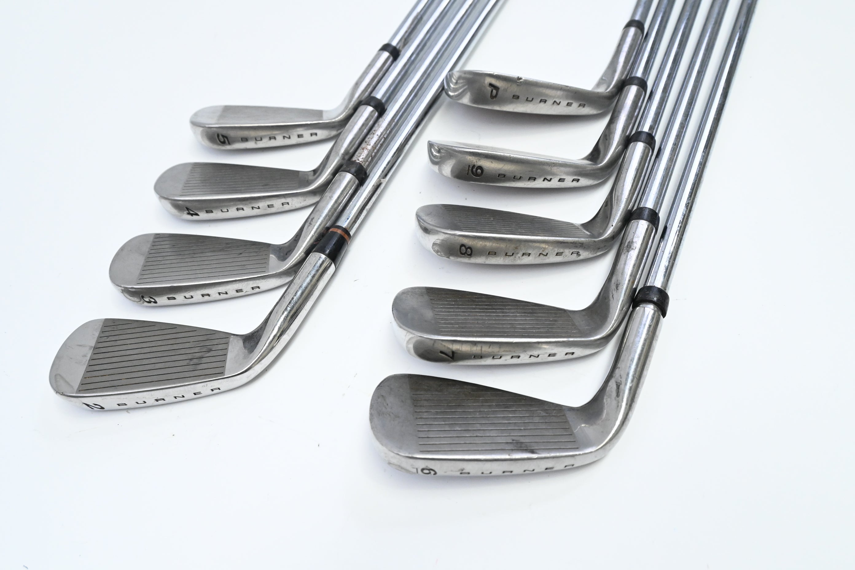 Taylormade Burner Tour Irons / 2-PW / Regular Flex Precision Rifle 80 Shafts