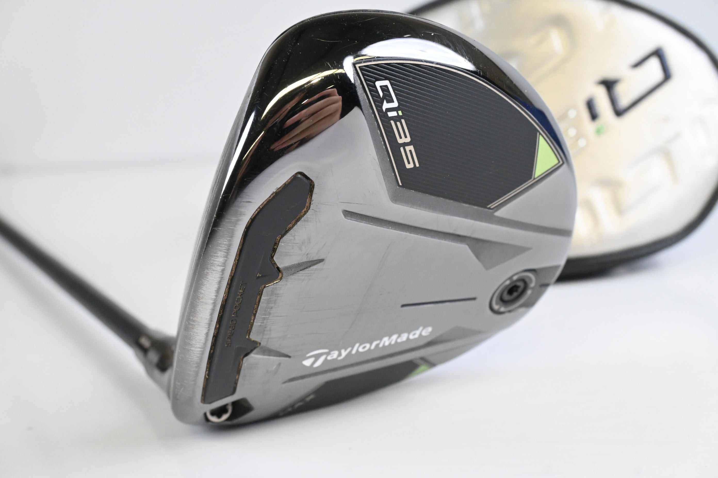 Left Hand Taylormade Qi35 Max #5 Wood / 18.5 Degree / Senior Flex Vanquish 4