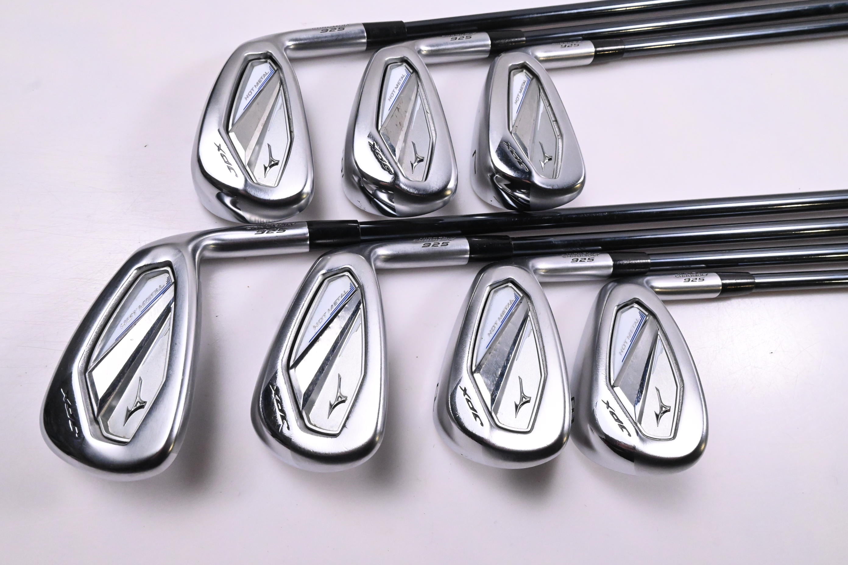 Mizuno JPX 925 Hot Metal Irons / 5-PW+GW / Stiff Flex UST Recoil Dart 90 Shafts