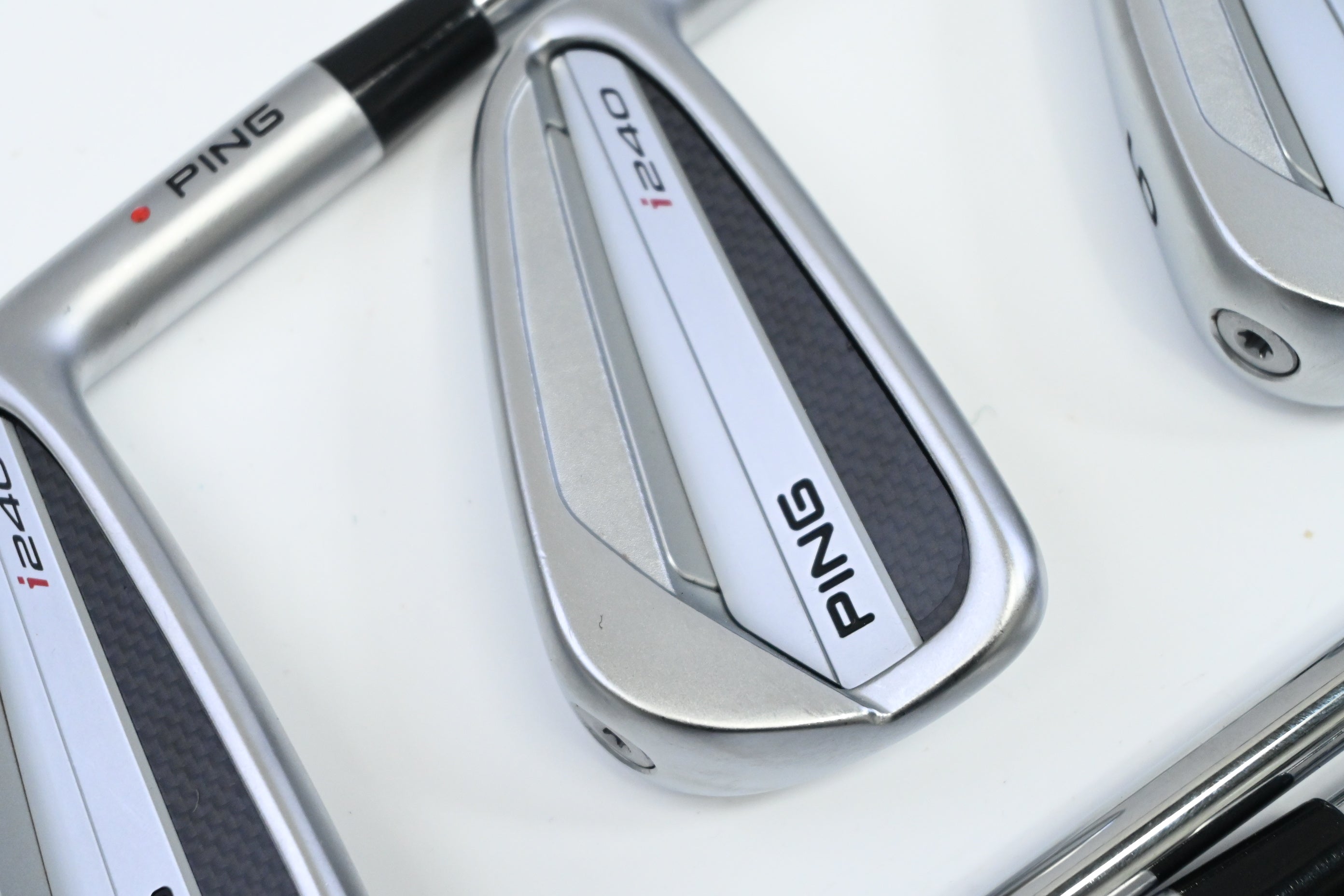 Ping I240 Irons / 4-PW / Red Dot / Stiff Flex NS Pro Modus3 Tour 115 Shafts