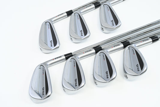 Ping I240 Irons / 4-PW / Red Dot / Stiff Flex NS Pro Modus3 Tour 115 Shafts
