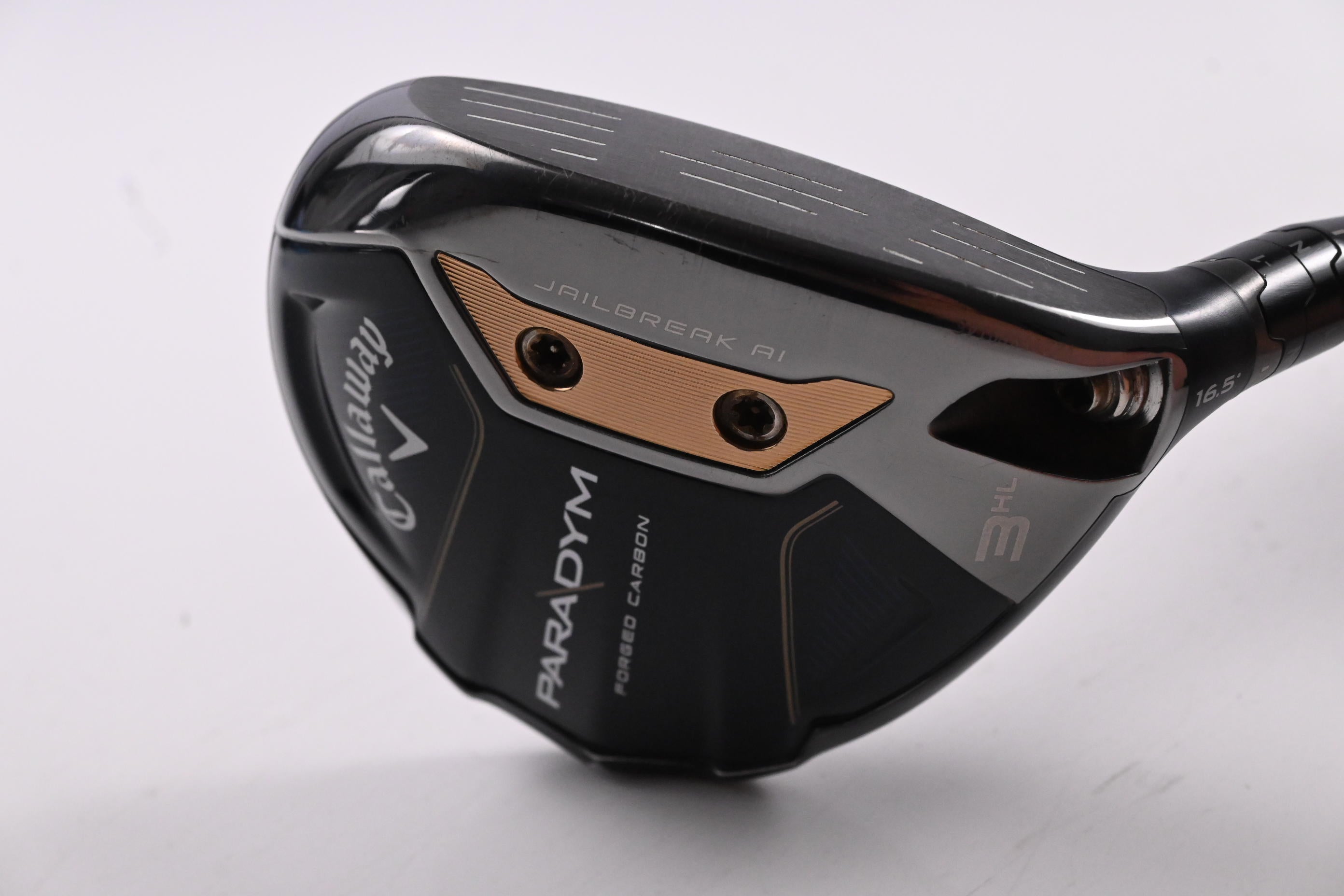 Callaway Paradym #3 Wood / 16.5 Degree / Senior Flex Aldila Ascent PL 40 Shaft