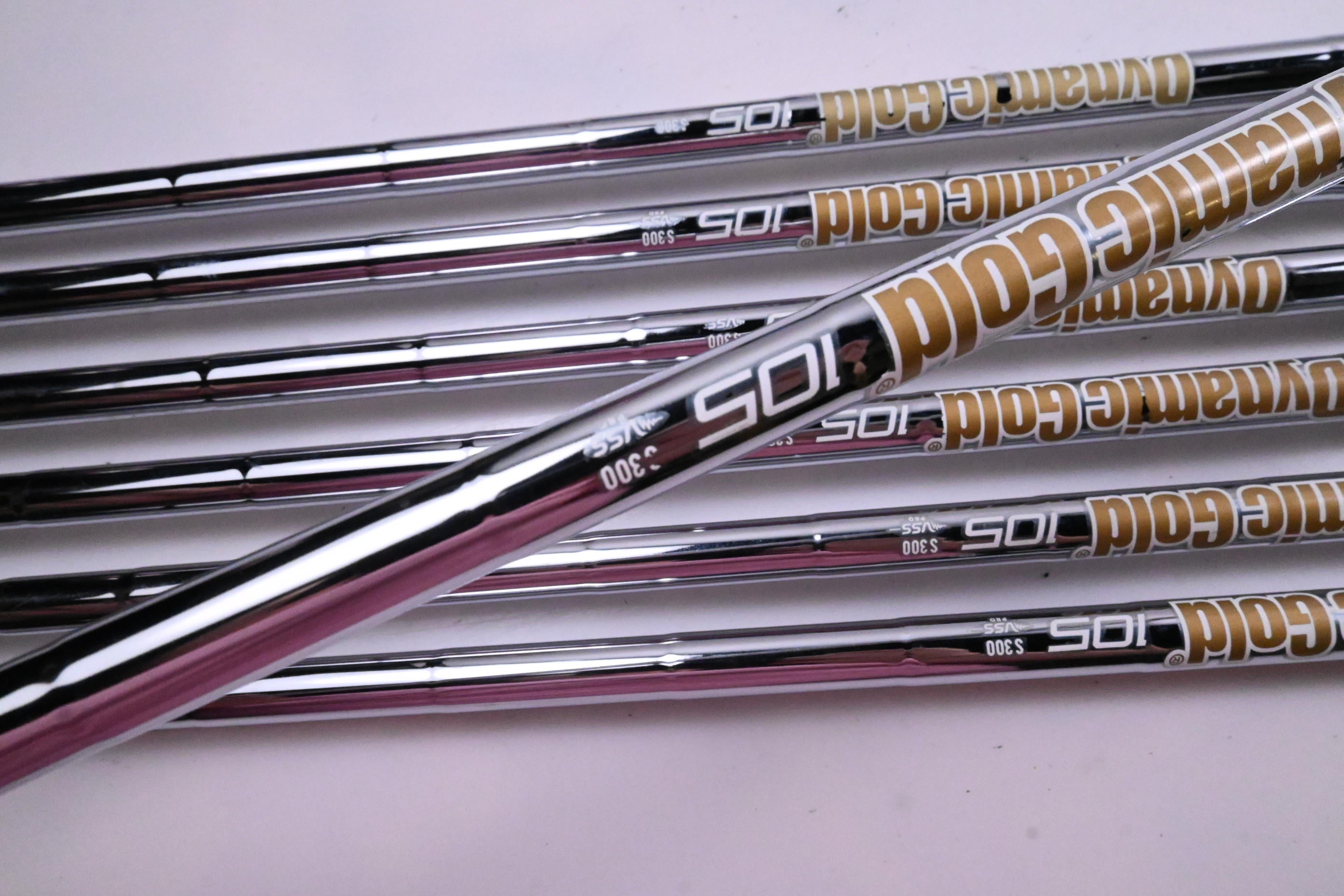 Taylormade P790 2019 Irons / 4-PW / Stiff Flex Dynamic Gold 105 S300 Shafts