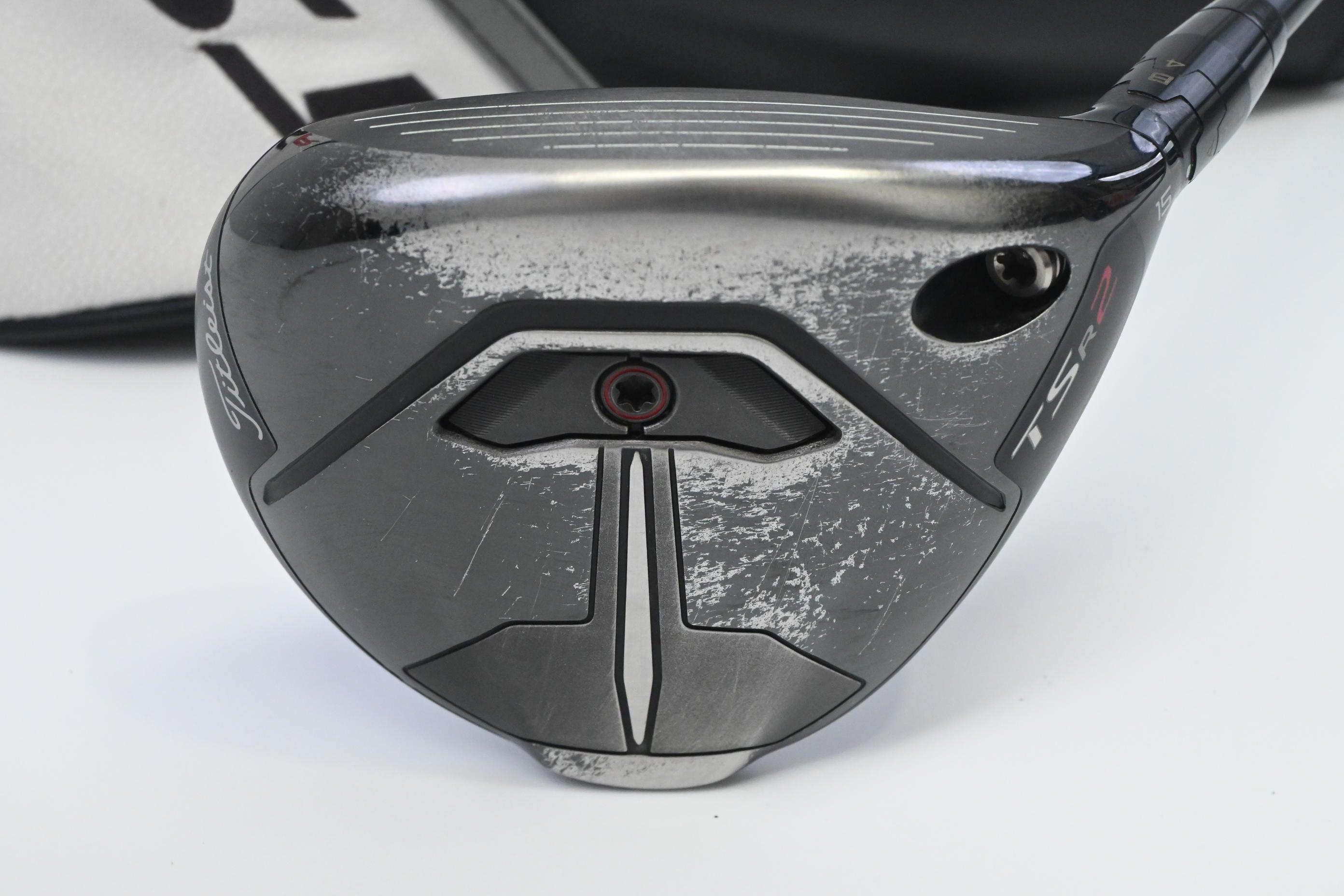 Titleist TSR2 #3 Wood / 15 Degree / Stiff Flex HZRDUS Gen4 Red CB 60 Shaft