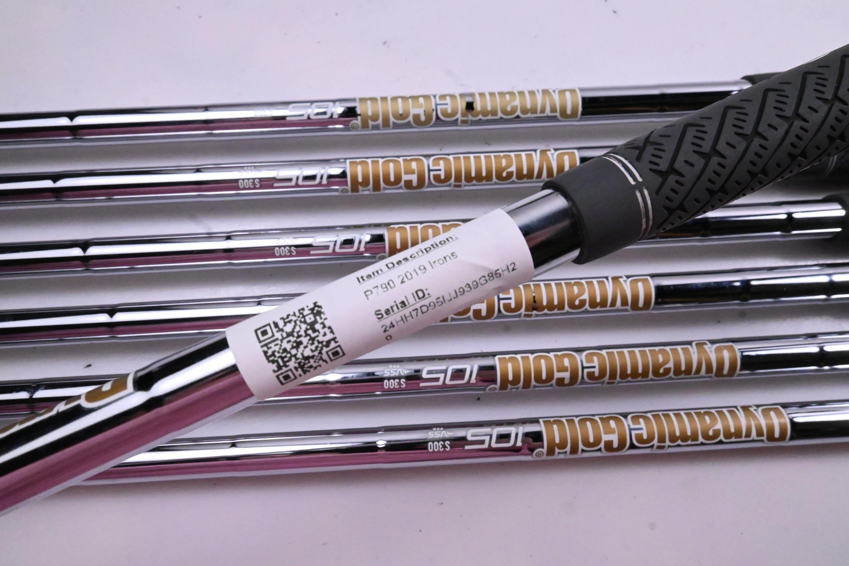 Taylormade P790 2019 Irons / 4-PW / Stiff Flex Dynamic Gold 105 S300 Shafts