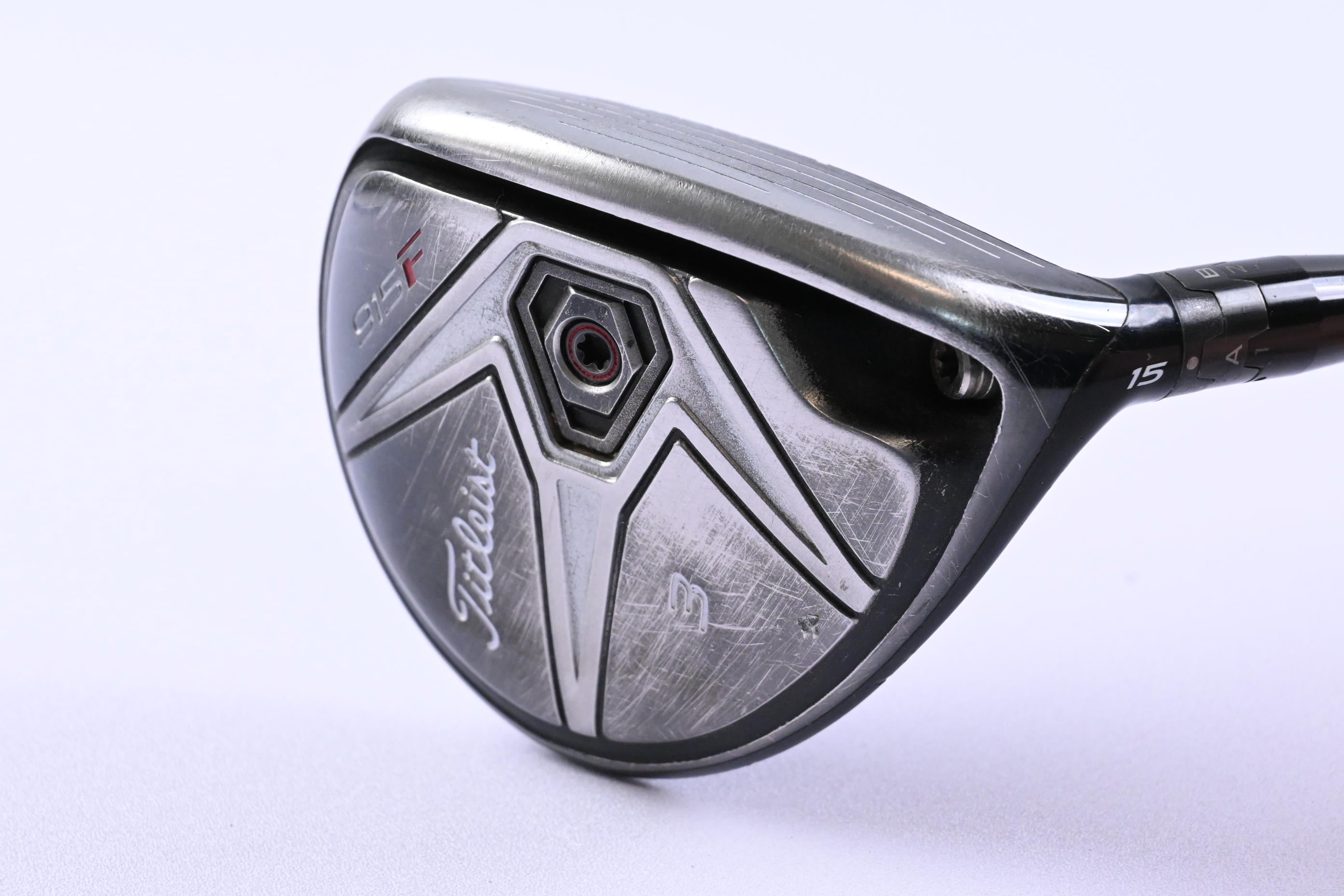 Titleist 915 F #3 Wood / 15 Degree / Stiff Flex Aldila Rogue Black 95 MSI 80