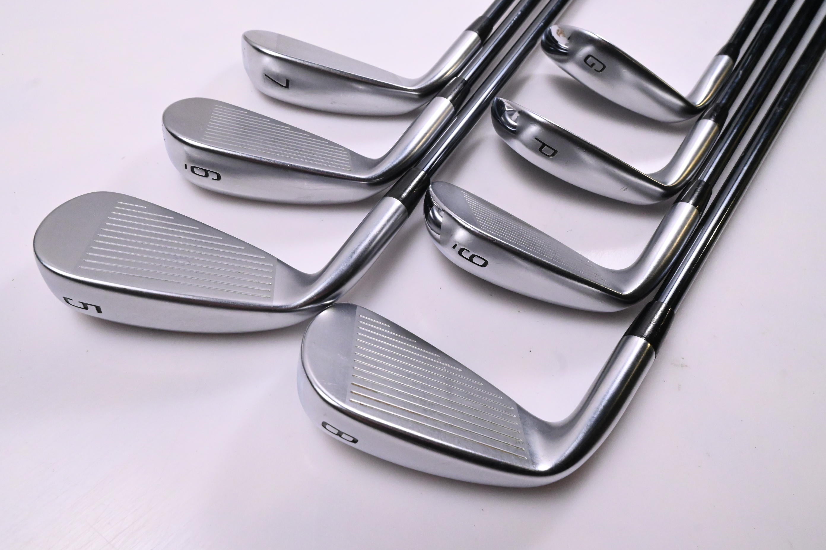 Mizuno JPX 925 Hot Metal Irons / 5-PW+GW / Stiff Flex UST Recoil Dart 90 Shafts