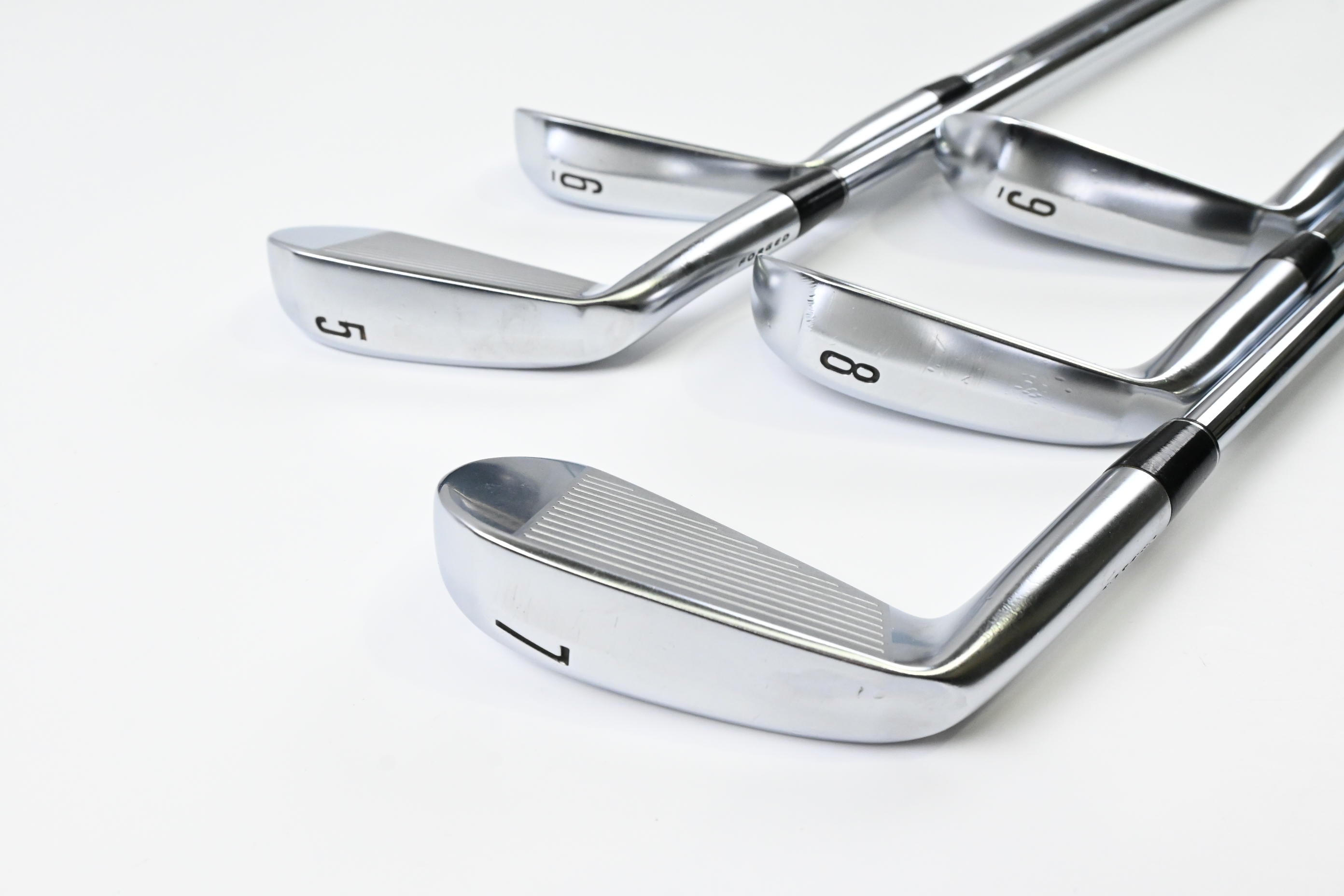 Srixon ZX5 MKII Irons/  5-9i / Stiff Flex KBS $-Taper 120 Shafts