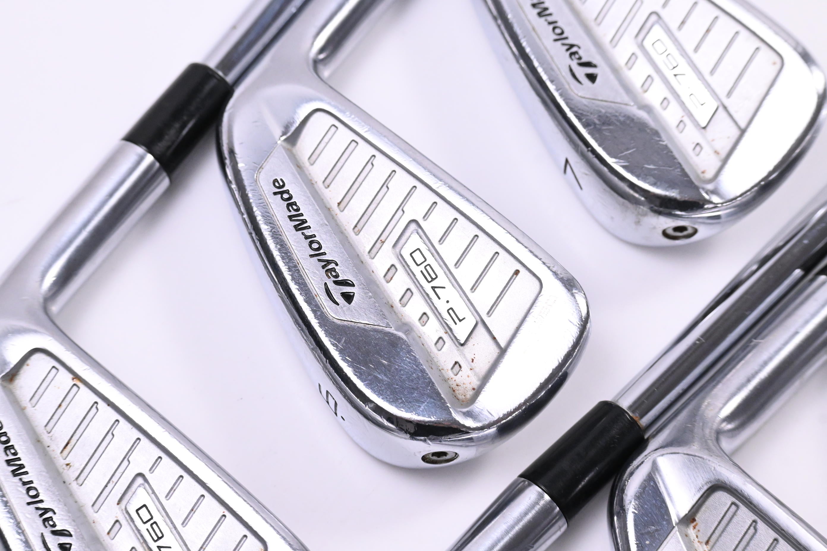 Taylormade P760 Irons / 5-PW / Stiff Flex Dynamic Gold 120 S300 Shafts