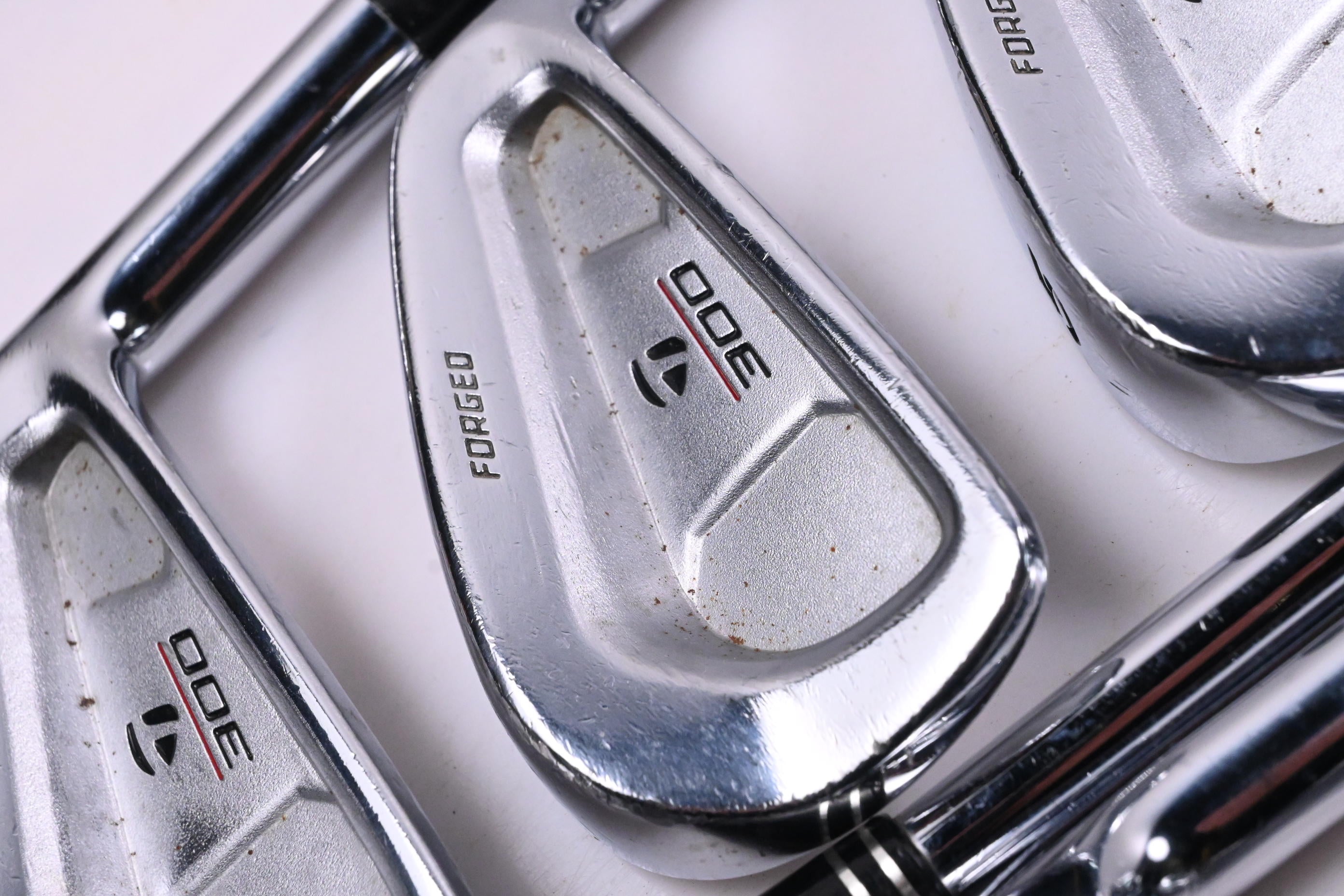 Taylormade 300 Forged Irons / 3-PW / Stiff Flex RIFLE Flighted Shafts