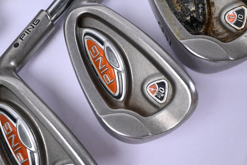 Ping i10 Irons / 3-PW / Black Dot / Stiff Flex Ping AWT Shafts