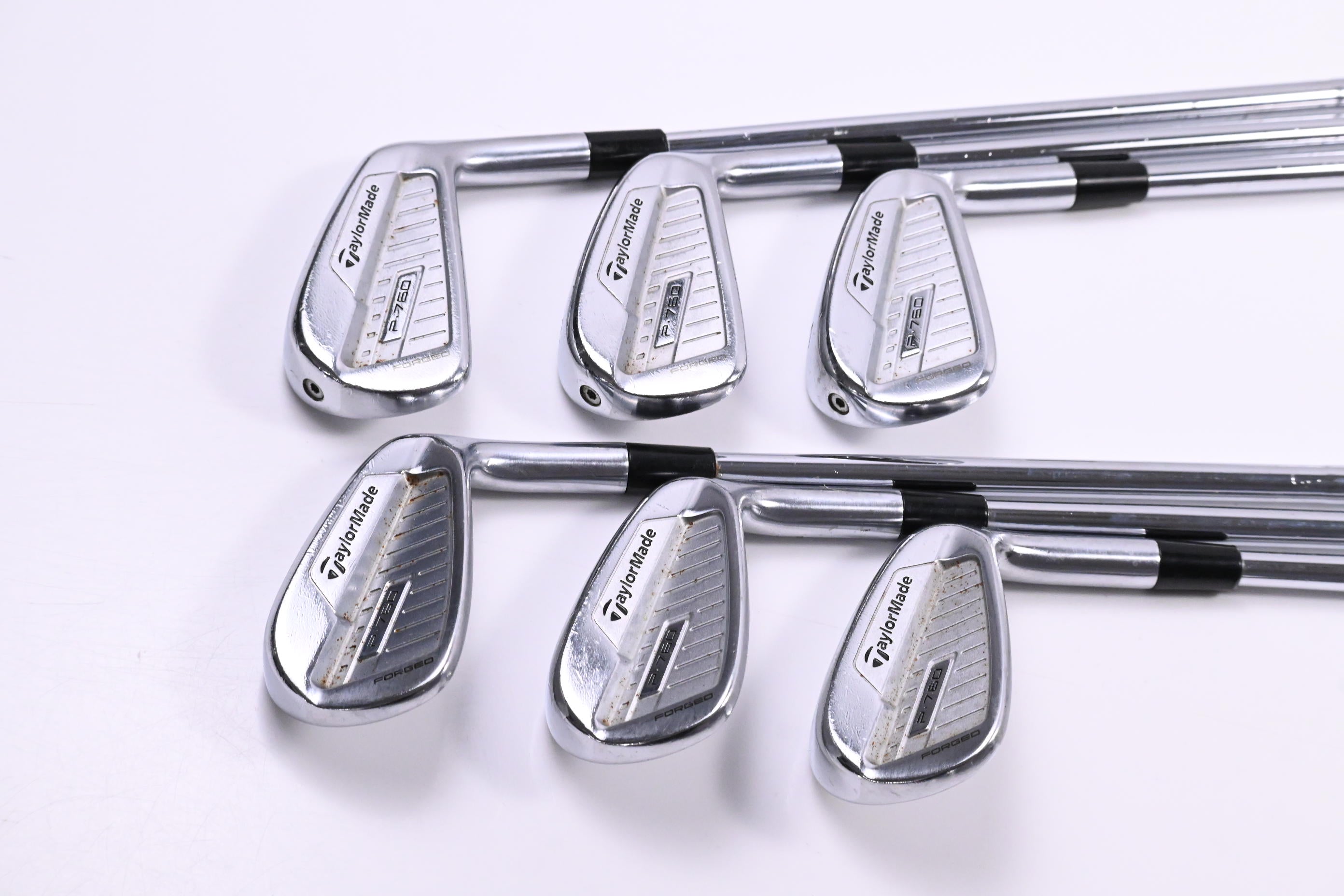 Taylormade P760 Irons / 5-PW / Stiff Flex Dynamic Gold 120 S300 Shafts