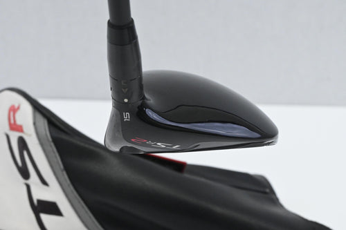 Titleist TSR2 #3 Wood / 15 Degree / Stiff Flex HZRDUS Gen4 Red CB 60 Shaft