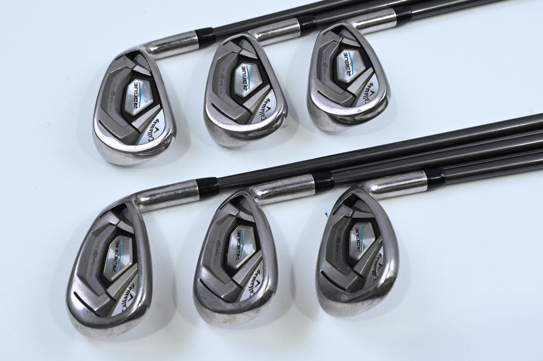 Callaway Rogue Irons / 6-PW+SW / Regular Flex Aldila Synergy 60 Shafts