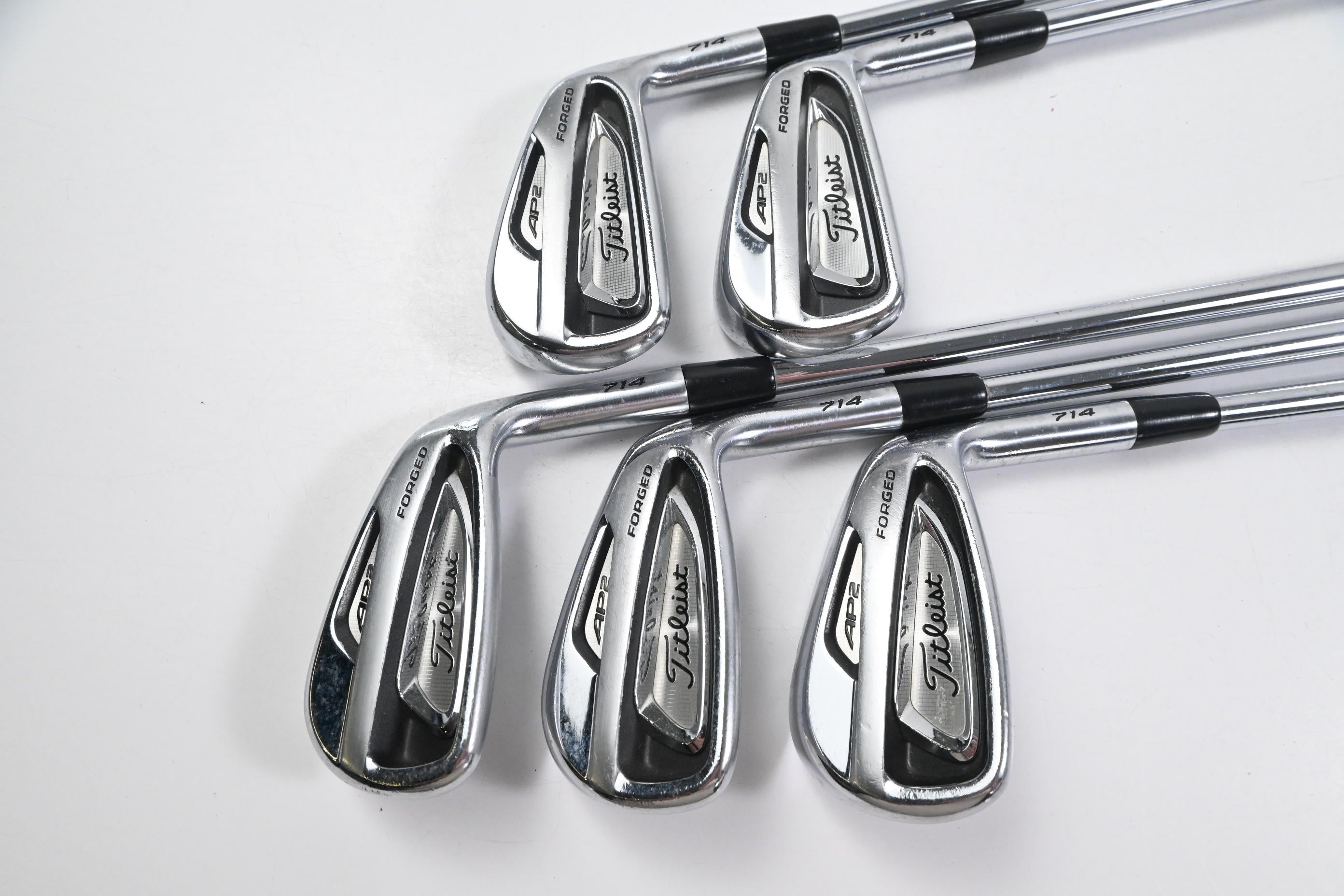 Titleist 714 AP2 Irons / 6-PW / Stiff Flex Project X Precision Shafts