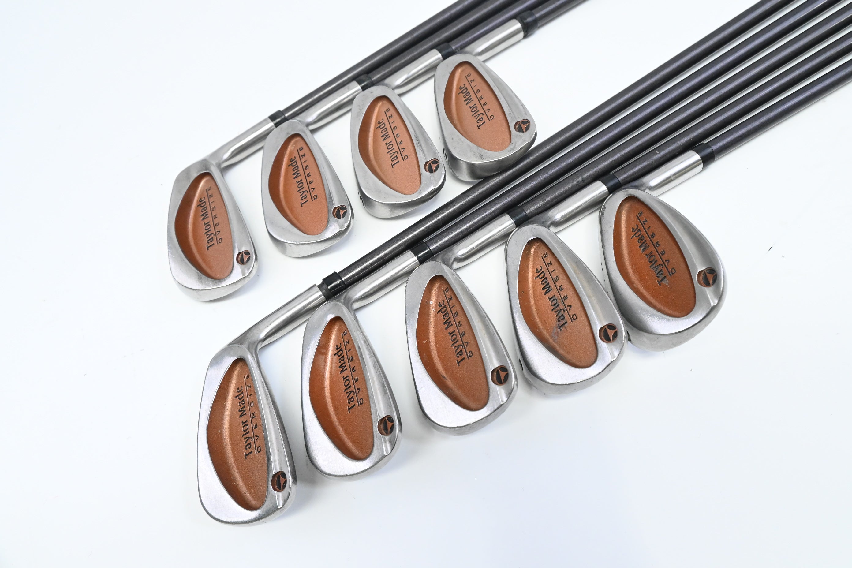 Taylormade Burner Oversize Irons / 3-PW+SW / Regular Flex Taylormade Bubble 80