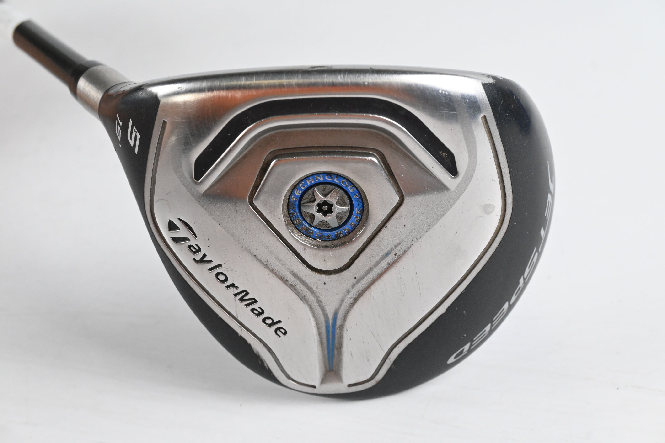 Left Hand Taylormade Jetspeed #5 Wood / 19 Degree / Regular Flex Matrix Velox-T