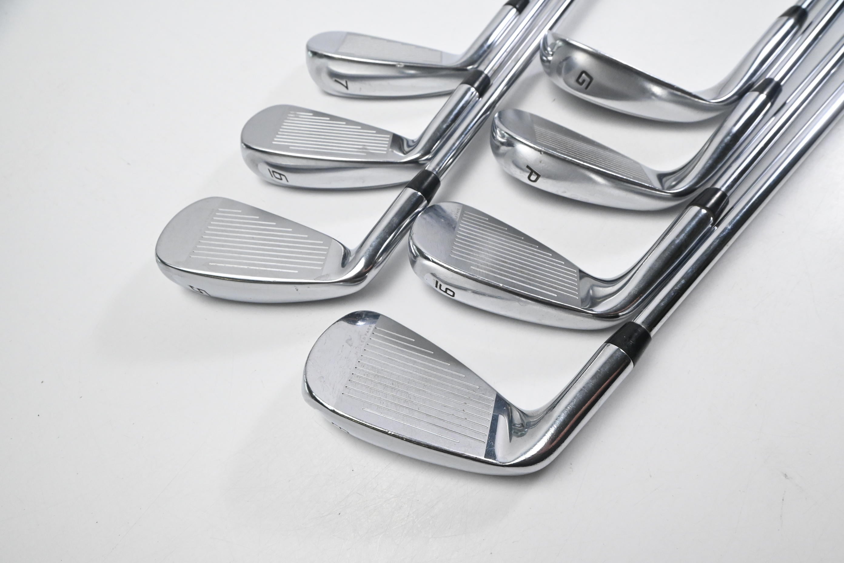 Cobra King F9 Irons / 5-PW+GW / Regular Flex Steel Shafts