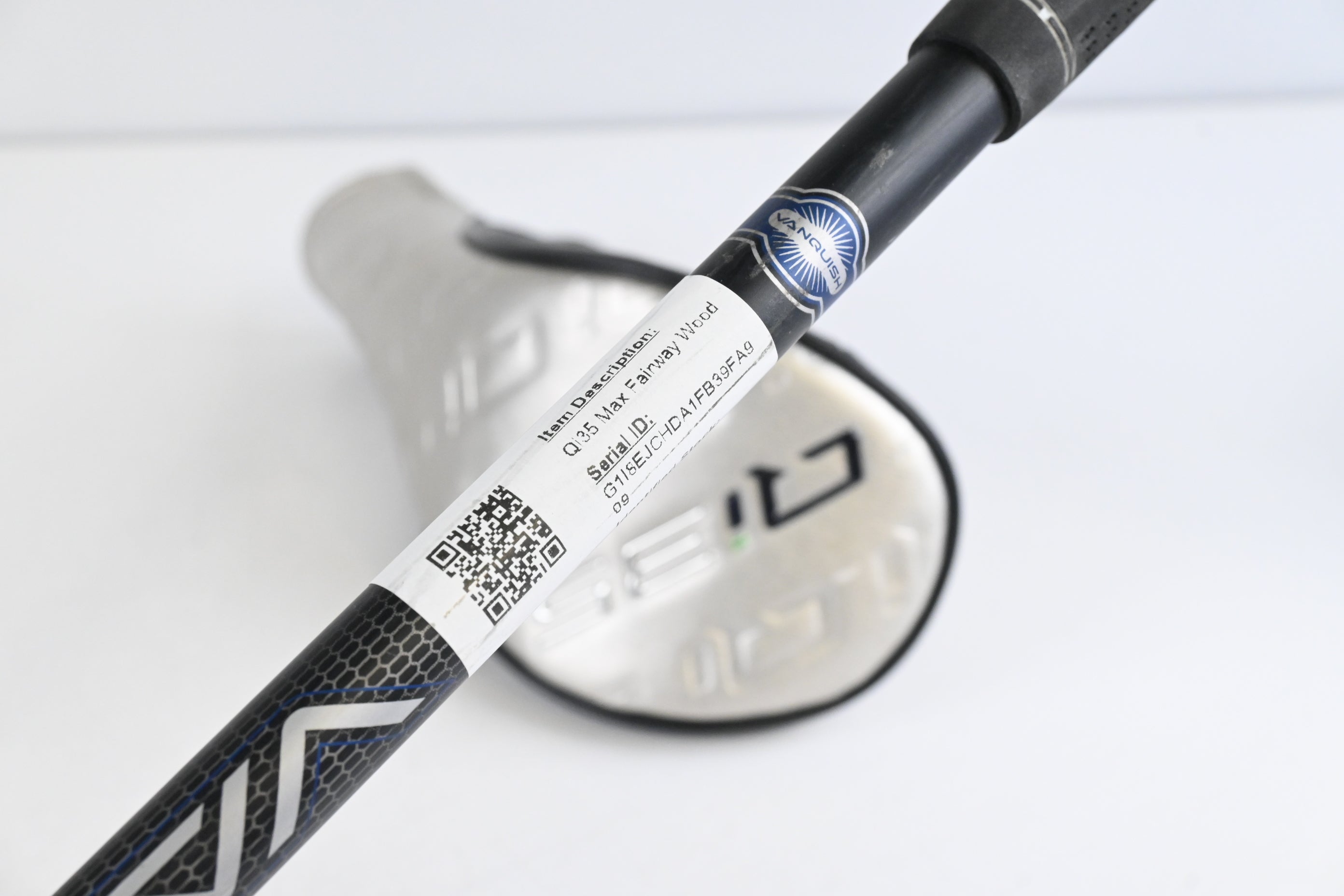 Left Hand Taylormade Qi35 Max #5 Wood / 18.5 Degree / Senior Flex Vanquish 4