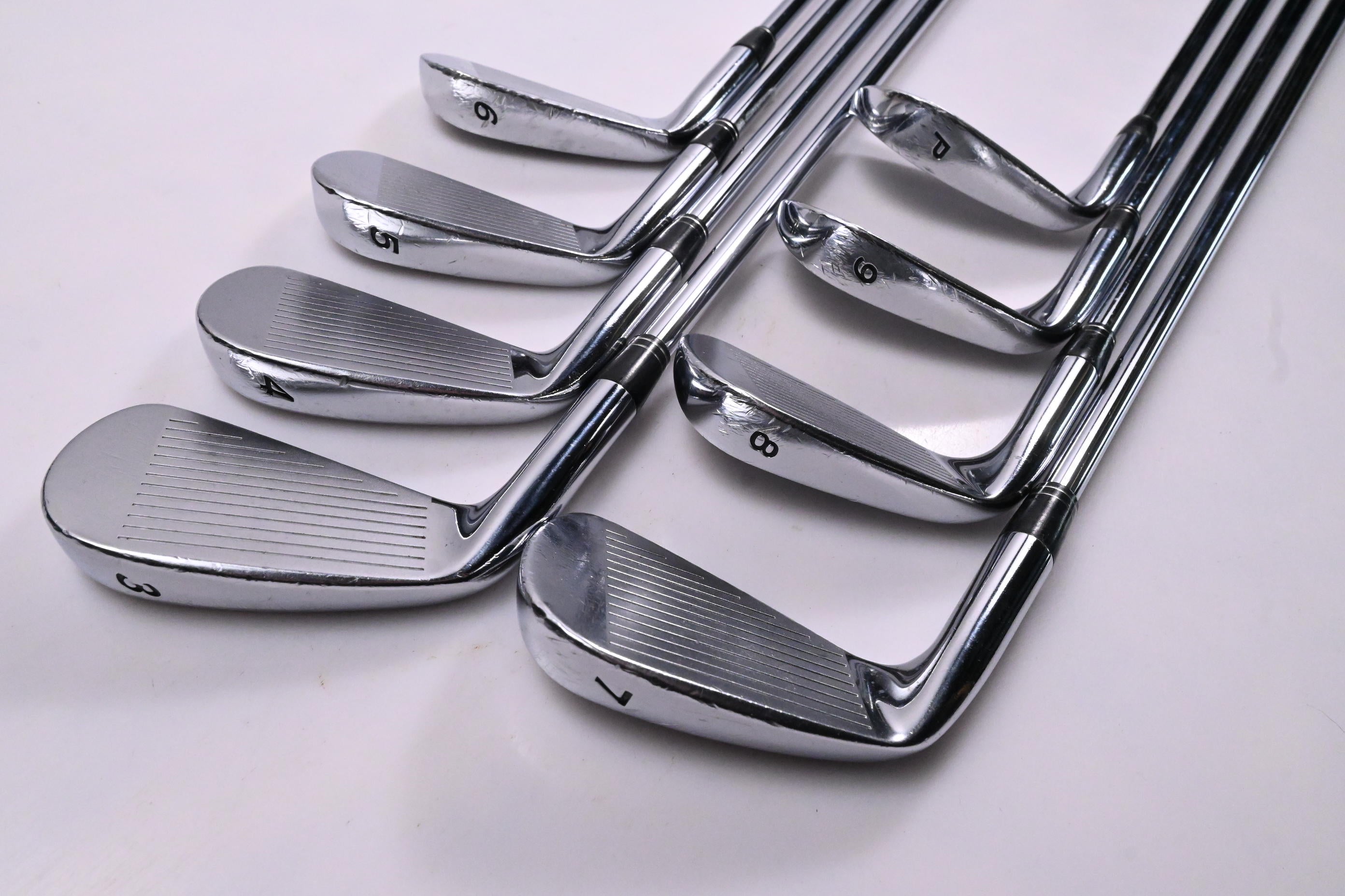 Taylormade 300 Forged Irons / 3-PW / Stiff Flex RIFLE Flighted Shafts