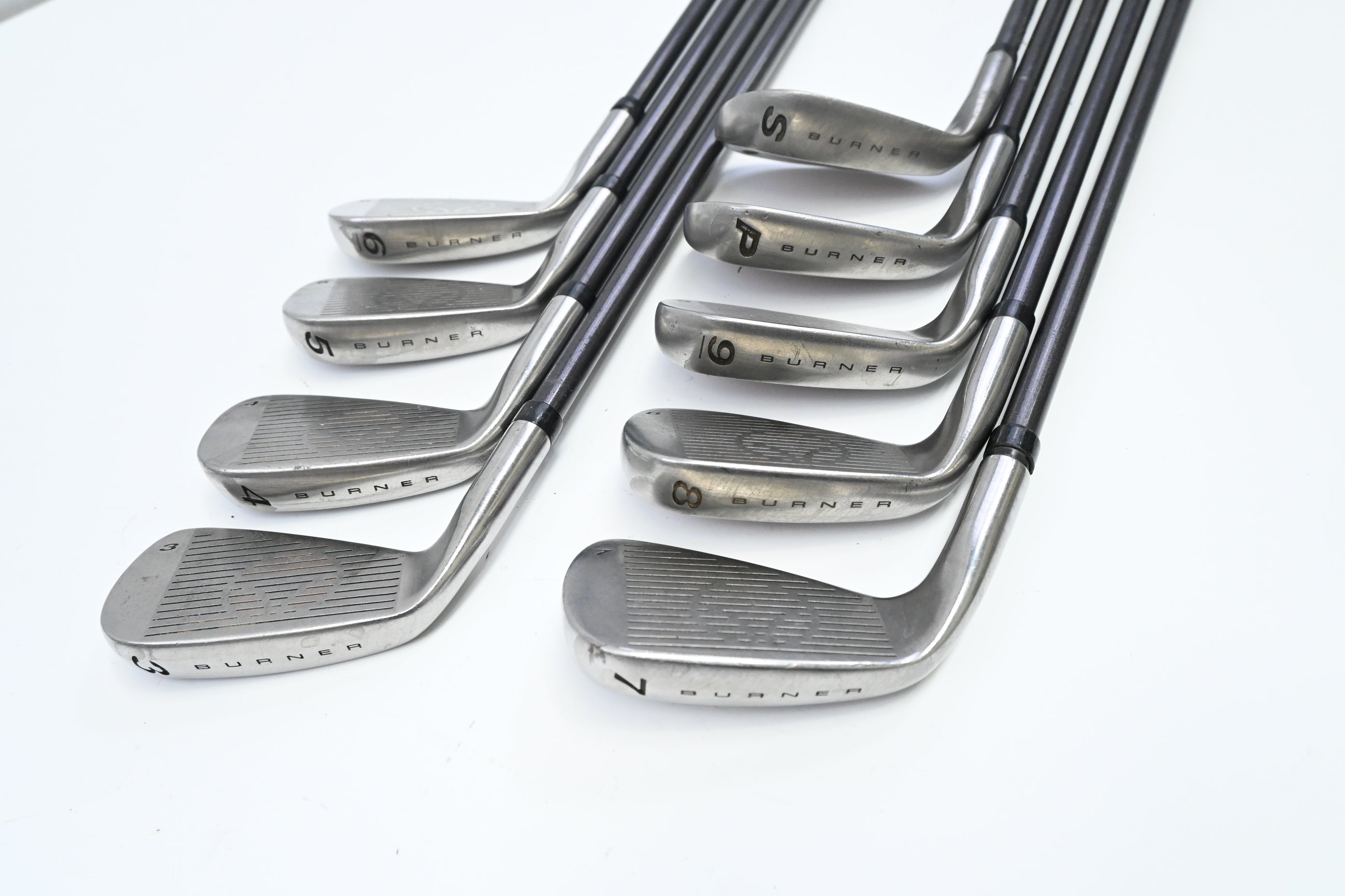 Taylormade Burner Oversize Irons / 3-PW+SW / Regular Flex Taylormade Bubble 80