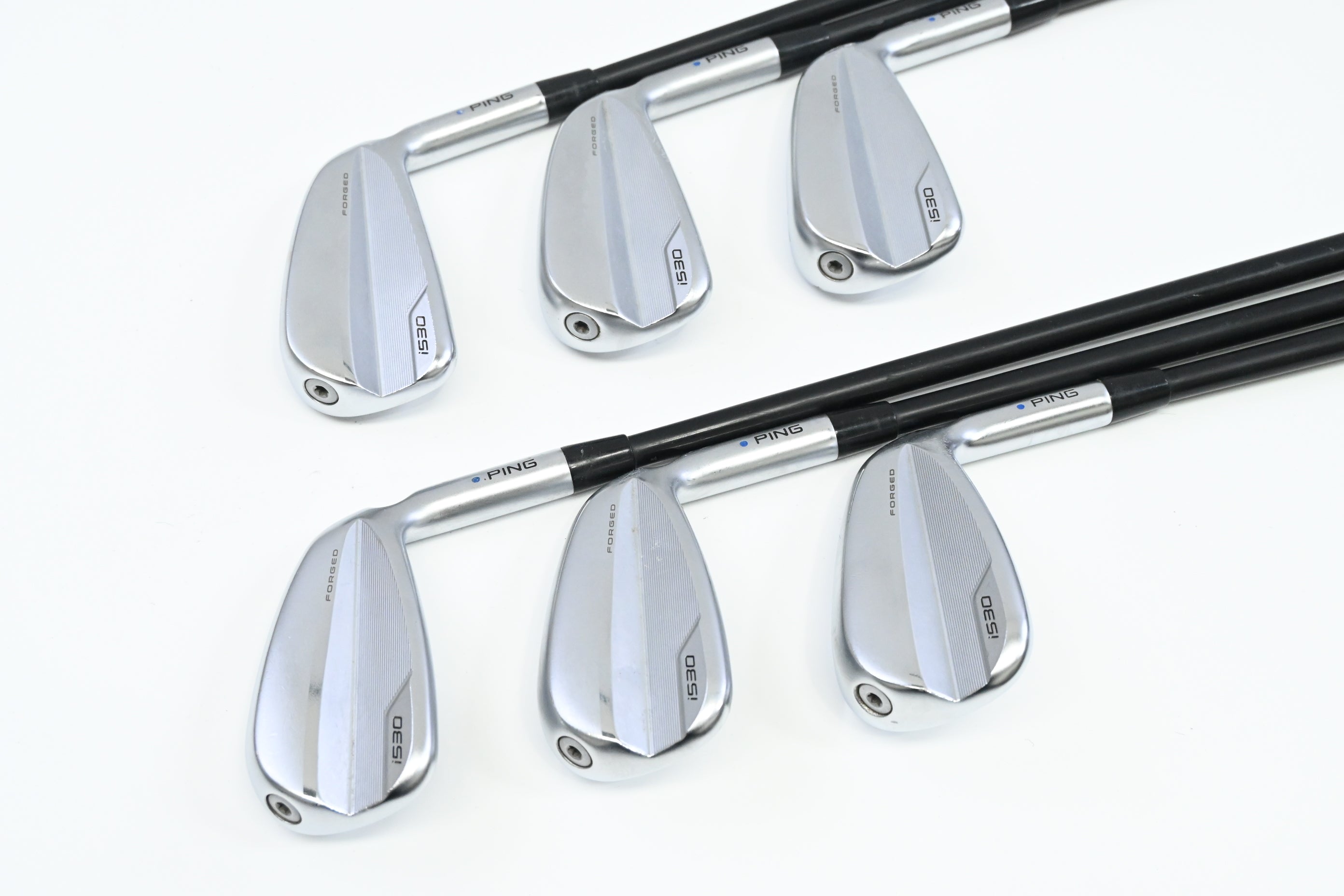 Ping i530 Irons / 5-PW / Blue Dot / Regular Flex Ping Alta CB Blue AWT Shafts