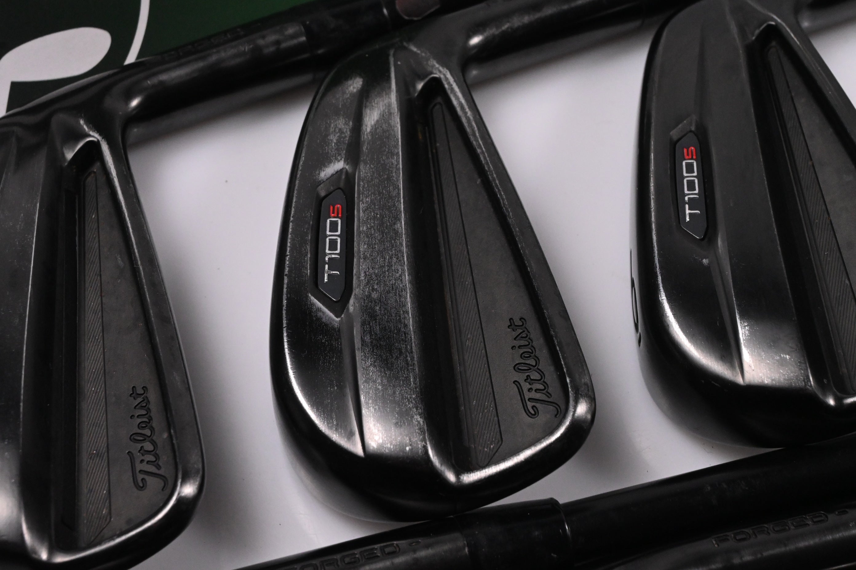 Titleist T100.S Ltd Edition Black Irons / 4-9i / X-Flex Project X LZ Black Shafts