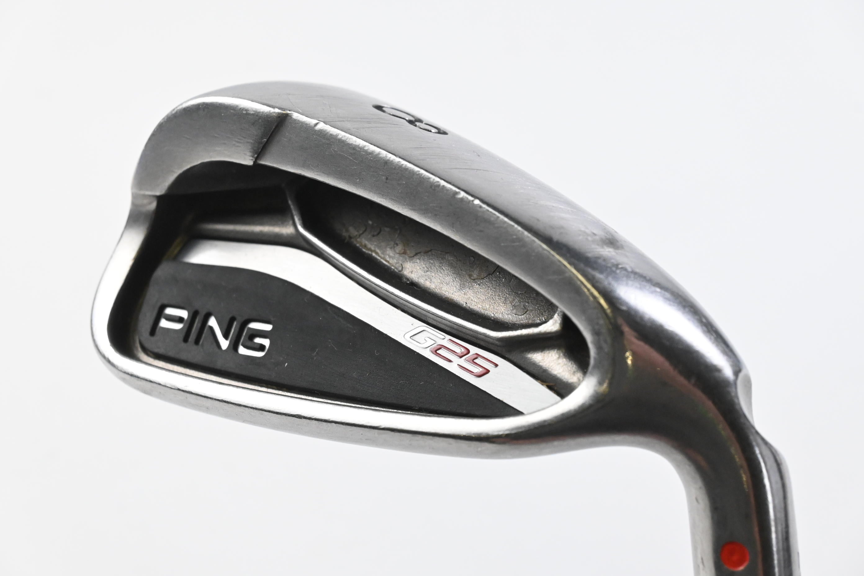 Ping G25 #8 Iron / Red Dot / Regular Flex Ping CFS Shaft
